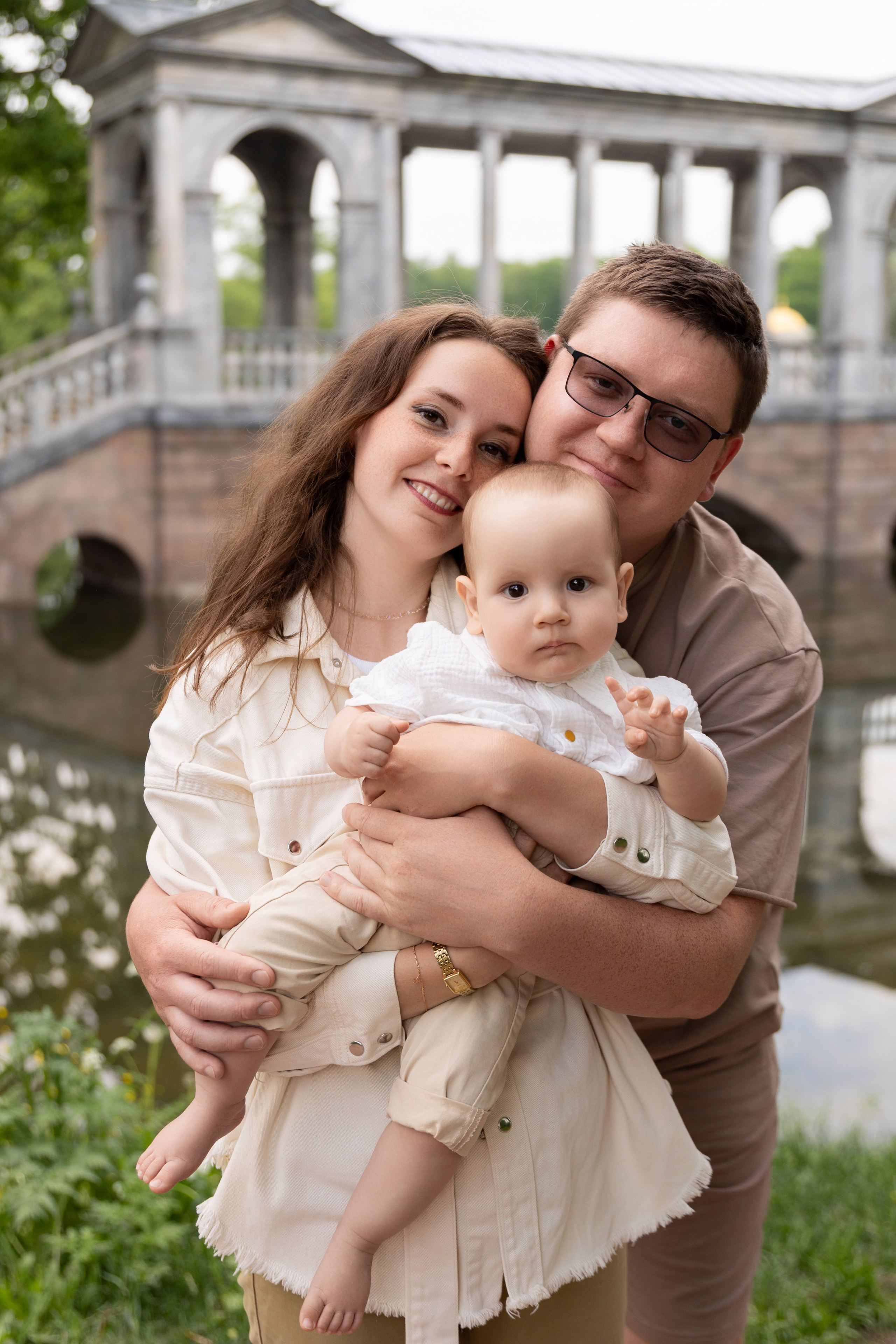 Семейная фотопрогулка в Пушкине. Семейный и свадебный фотограф в Санкт-Петербурге Татьяна Швыкова