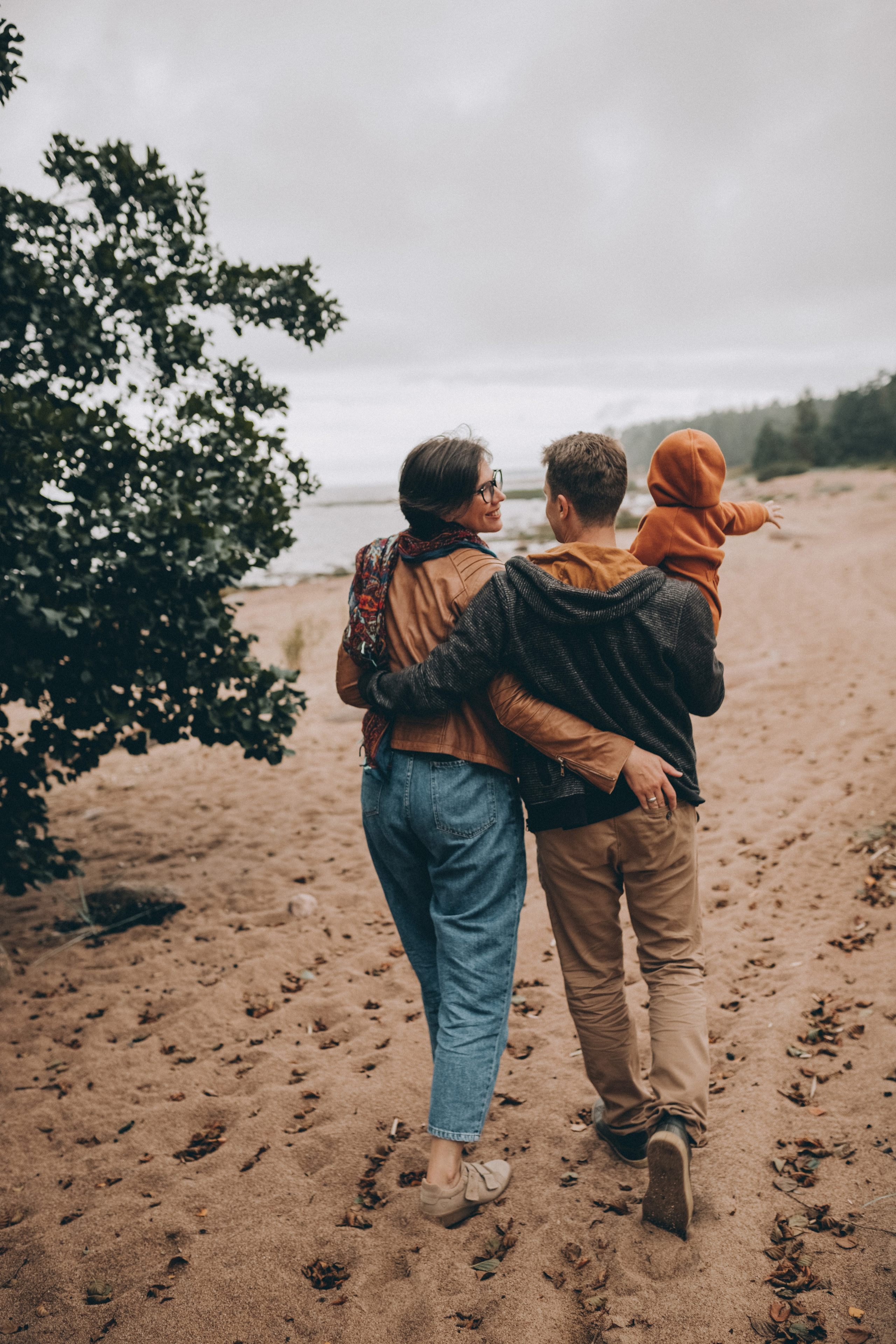 Семья. Залив. Семейный и женский фотограф в Санкт-Петербурге Наталья Карась