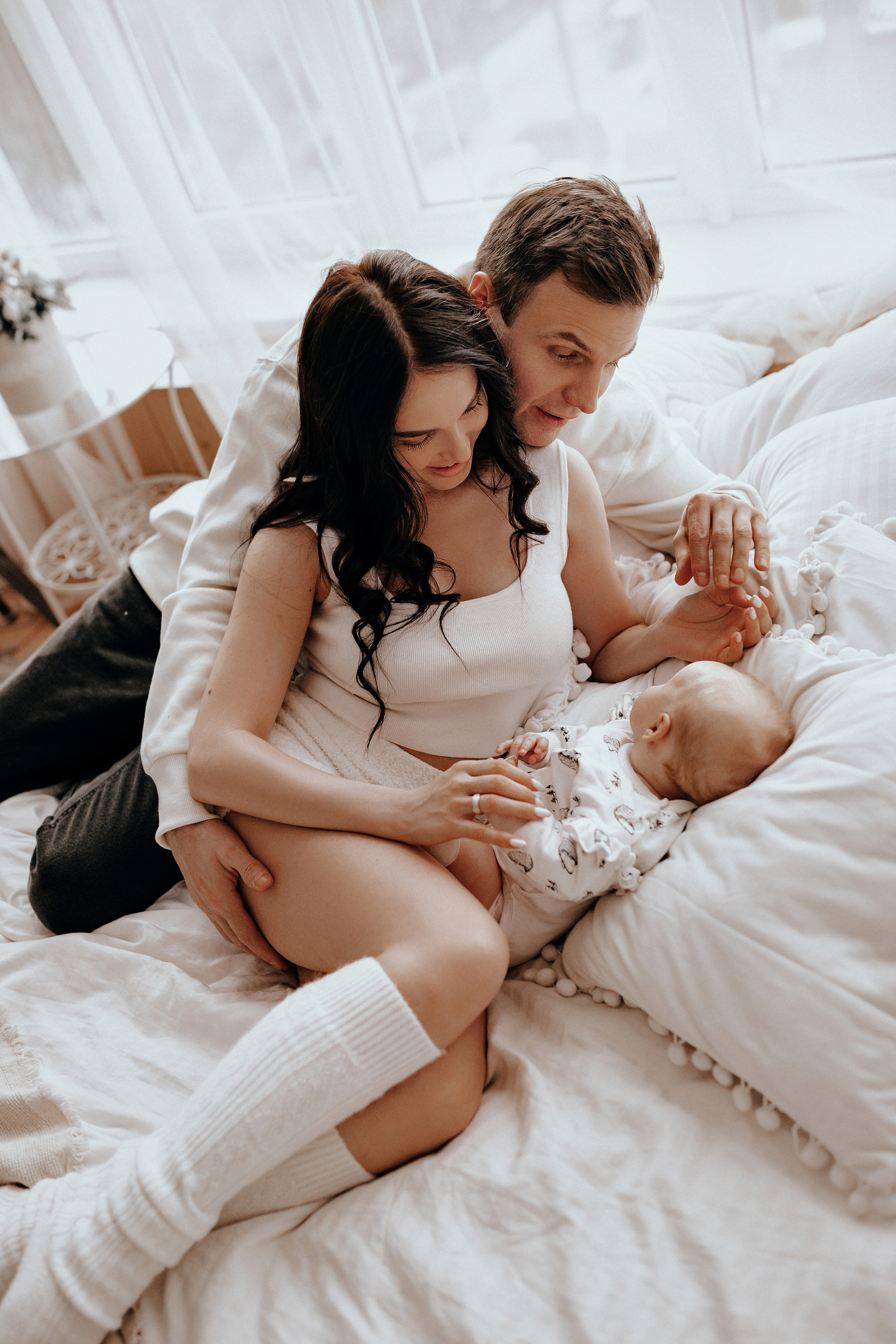 Алёна, Виталий и малышка Оливия. Daily. Семейный и женский фотограф в Санкт-Петербурге Наталья Карась