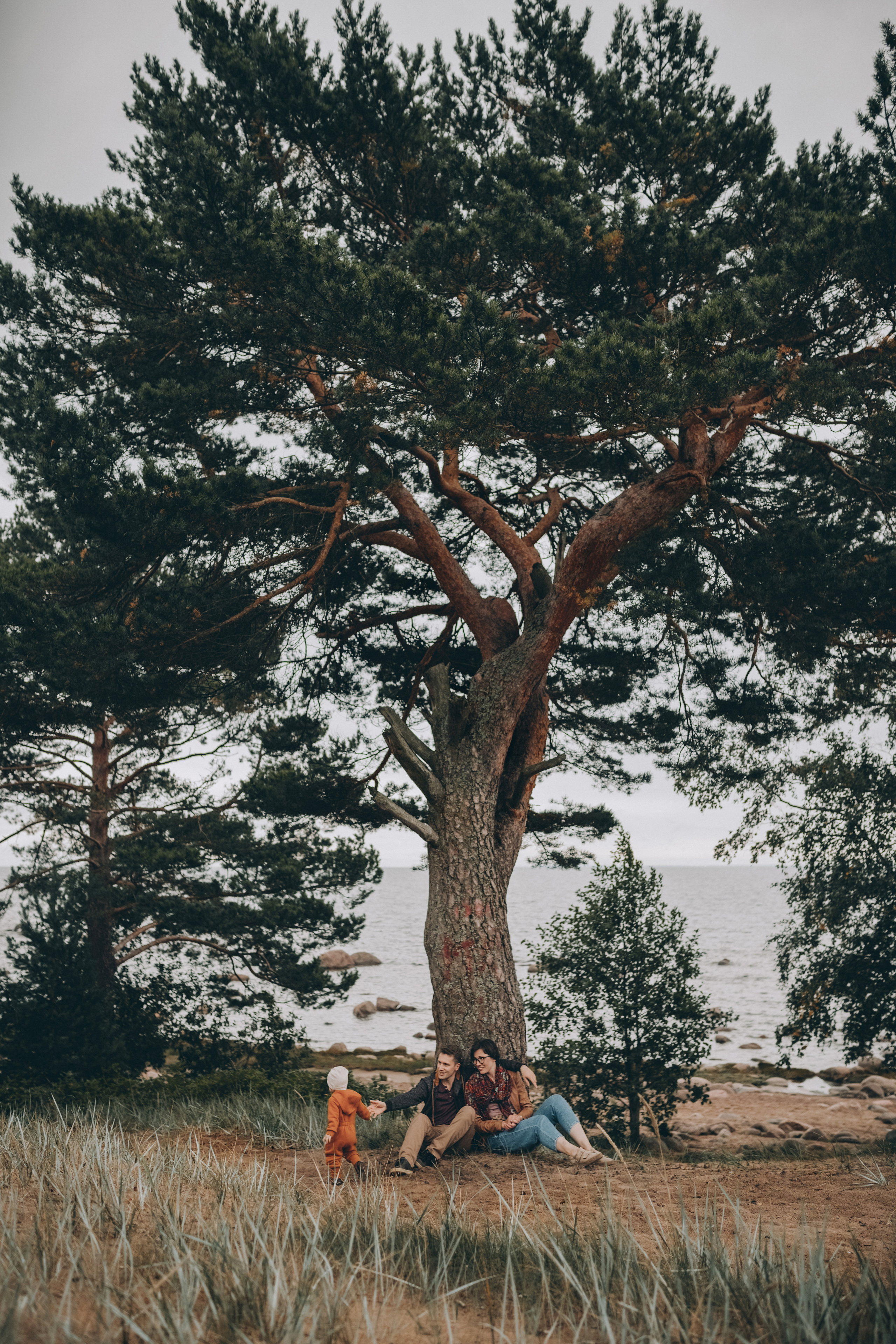 Семья. Залив. Семейный и женский фотограф в Санкт-Петербурге Наталья Карась