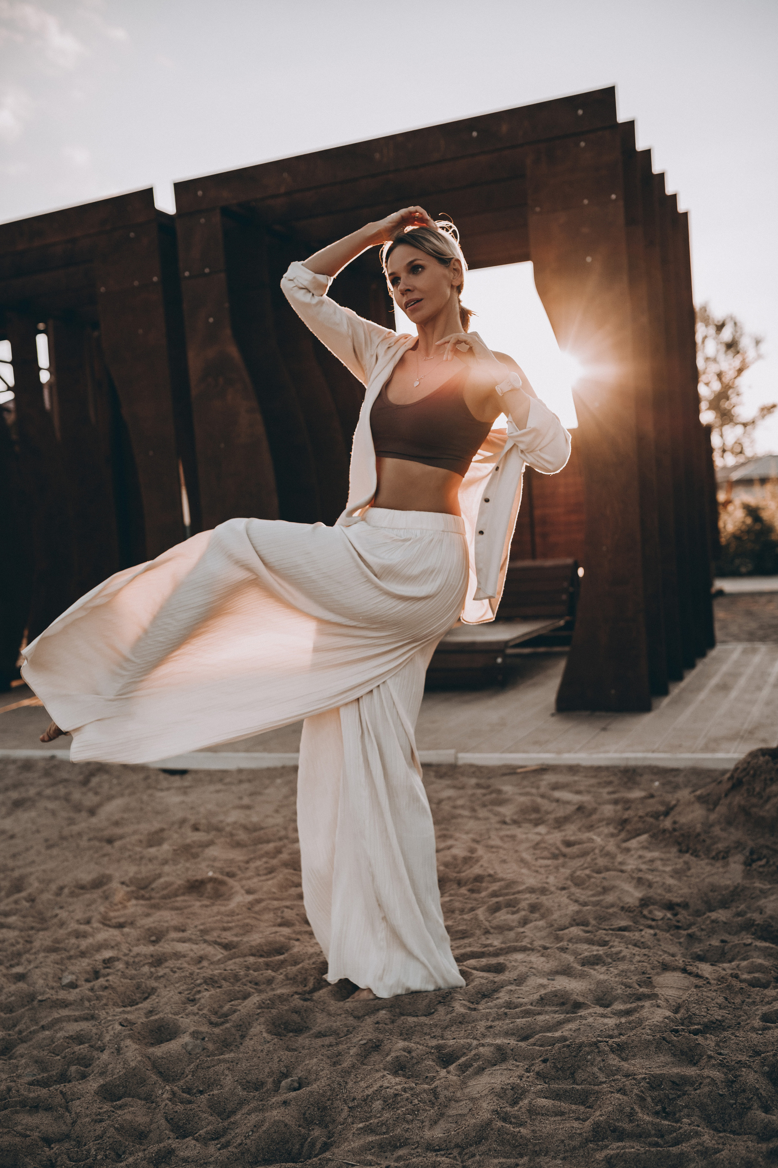 Елена. Пляж. Семейный и женский фотограф в Санкт-Петербурге Наталья Карась