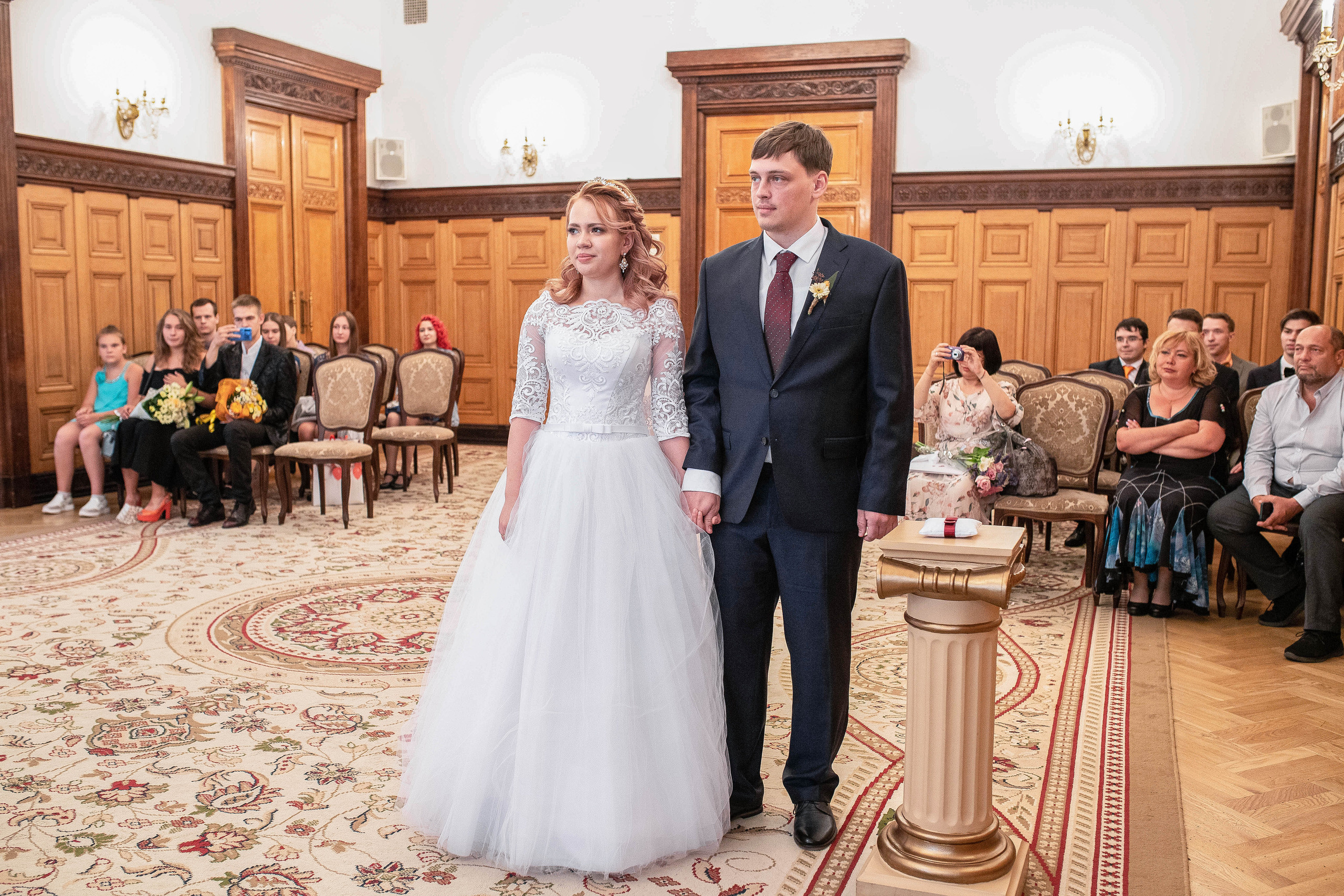 Главный Загс Москвы. Иван и Лиза. Фотограф свадебный Москва.Серпухов. Андрей Гоев