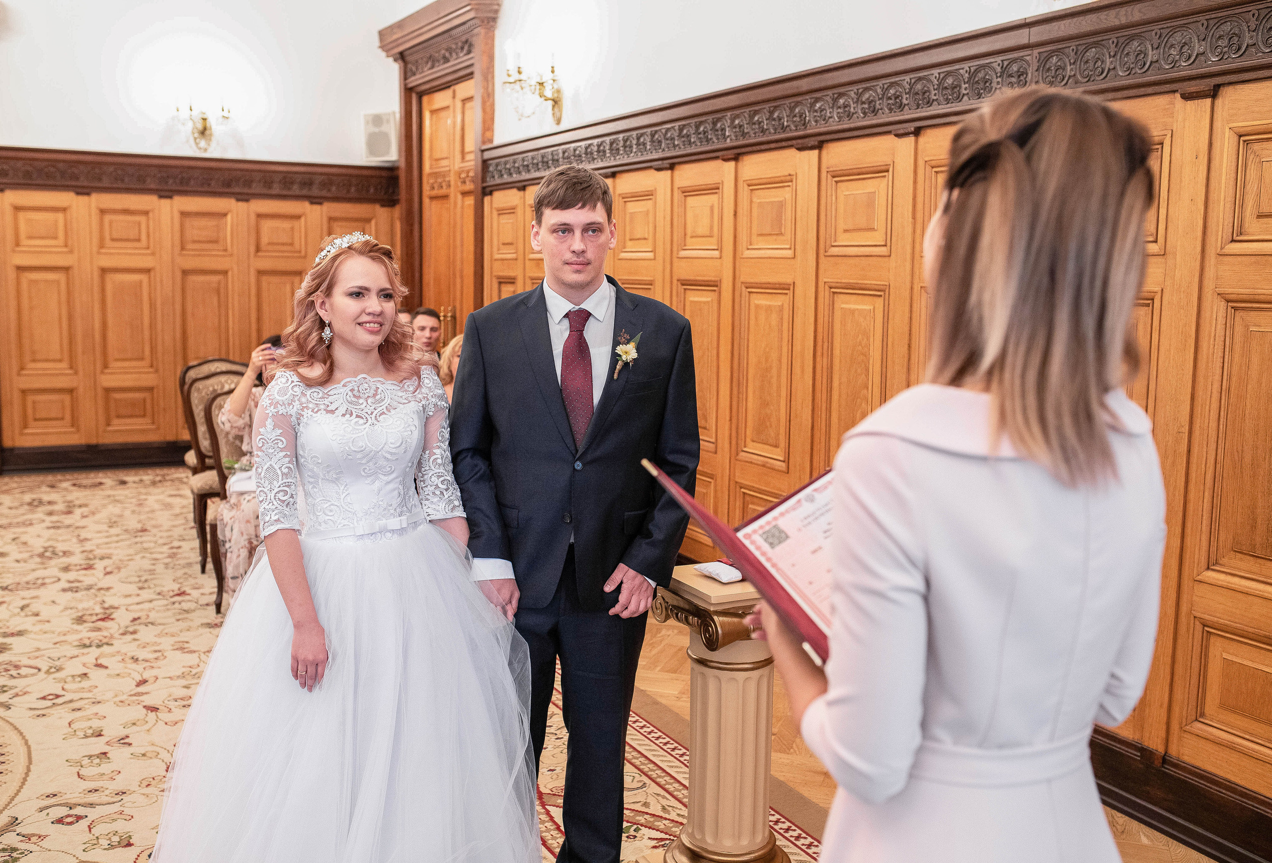 Главный Загс Москвы. Иван и Лиза. Фотограф свадебный Москва.Серпухов. Андрей Гоев