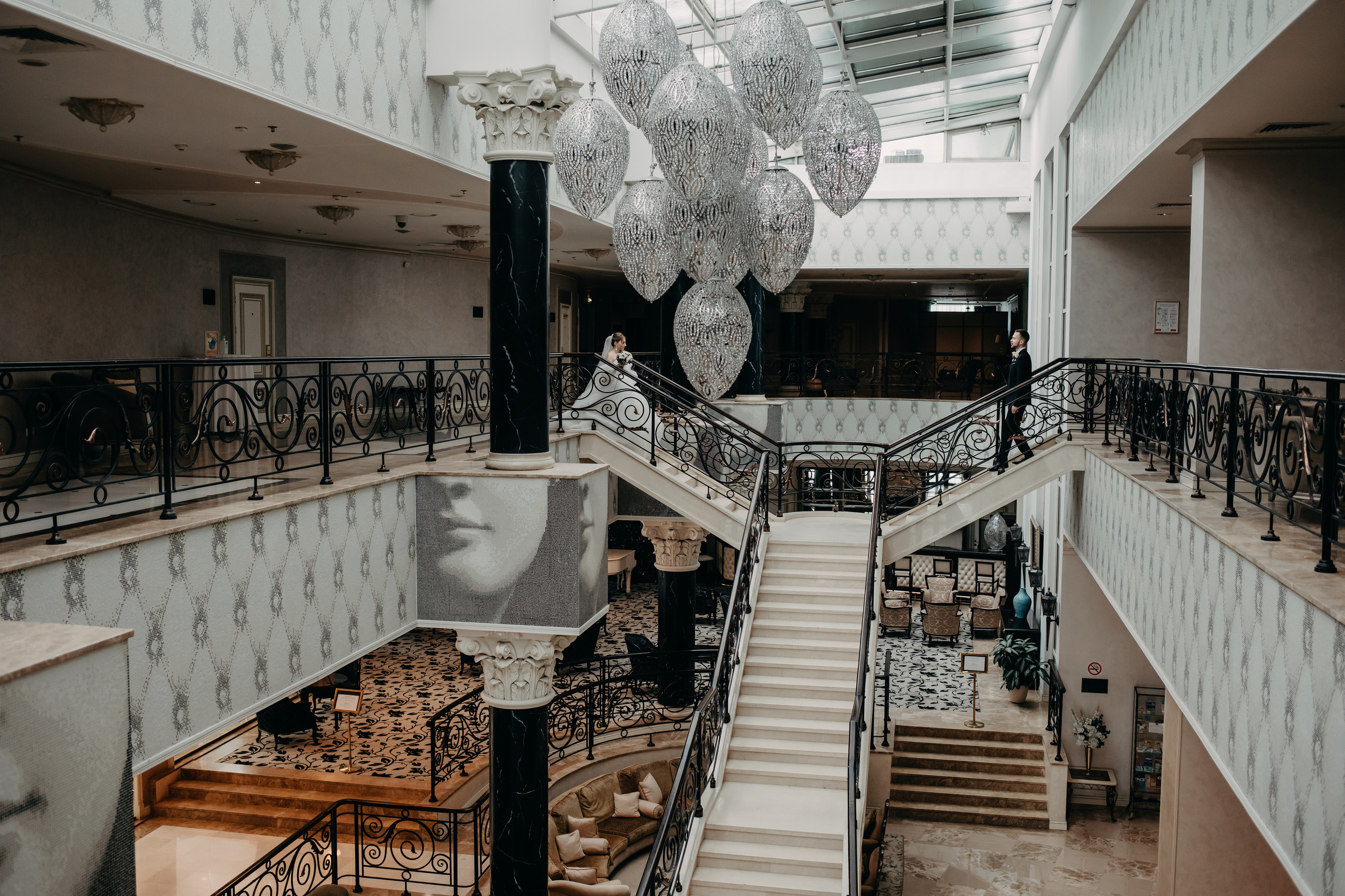 Лена и Леша. Отель Милан. Свадебный и семейный фотограф в Москве Евгения Лисина