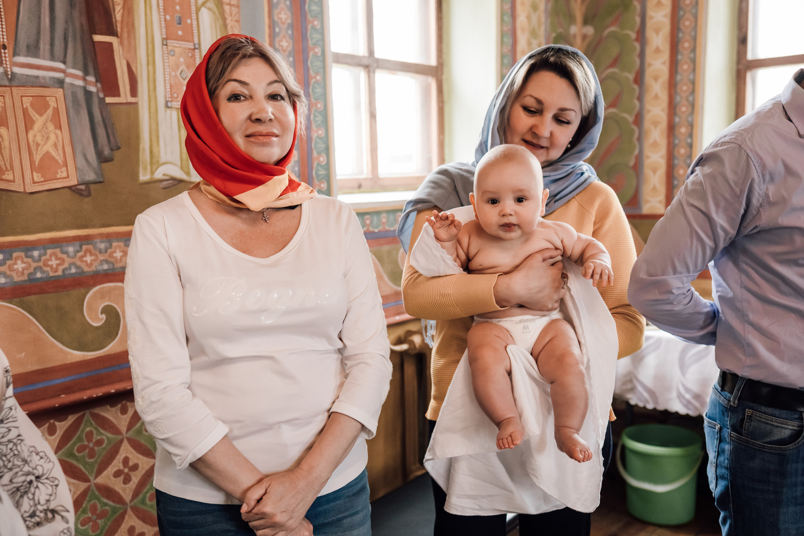 Фотоъемка крещения в Москве. Свадебный и семейный фотограф в Москве Евгения Лисина