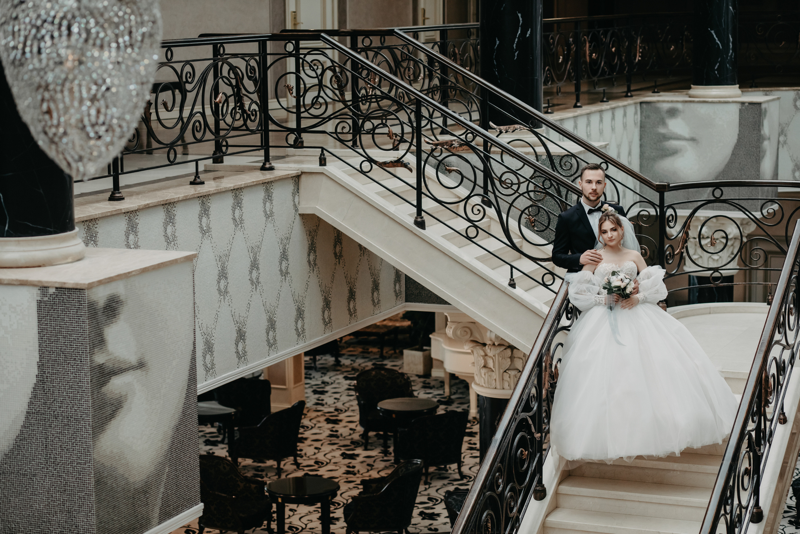 Лена и Леша. Отель Милан. Свадебный и семейный фотограф в Москве Евгения Лисина