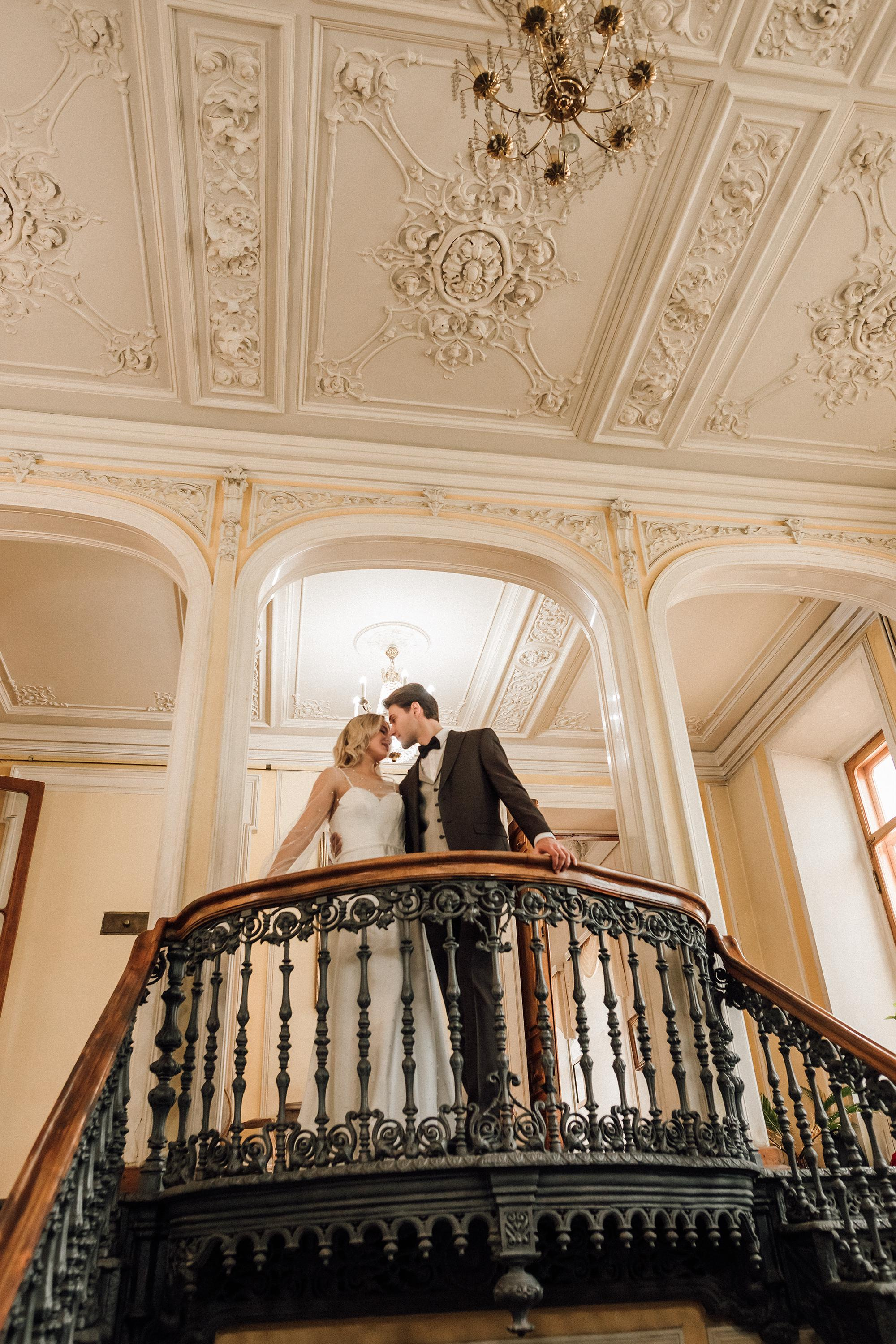 Анна и Андрей. Библиотека им. Пушкина. Свадебный и семейный фотограф в Москве Евгения Лисина