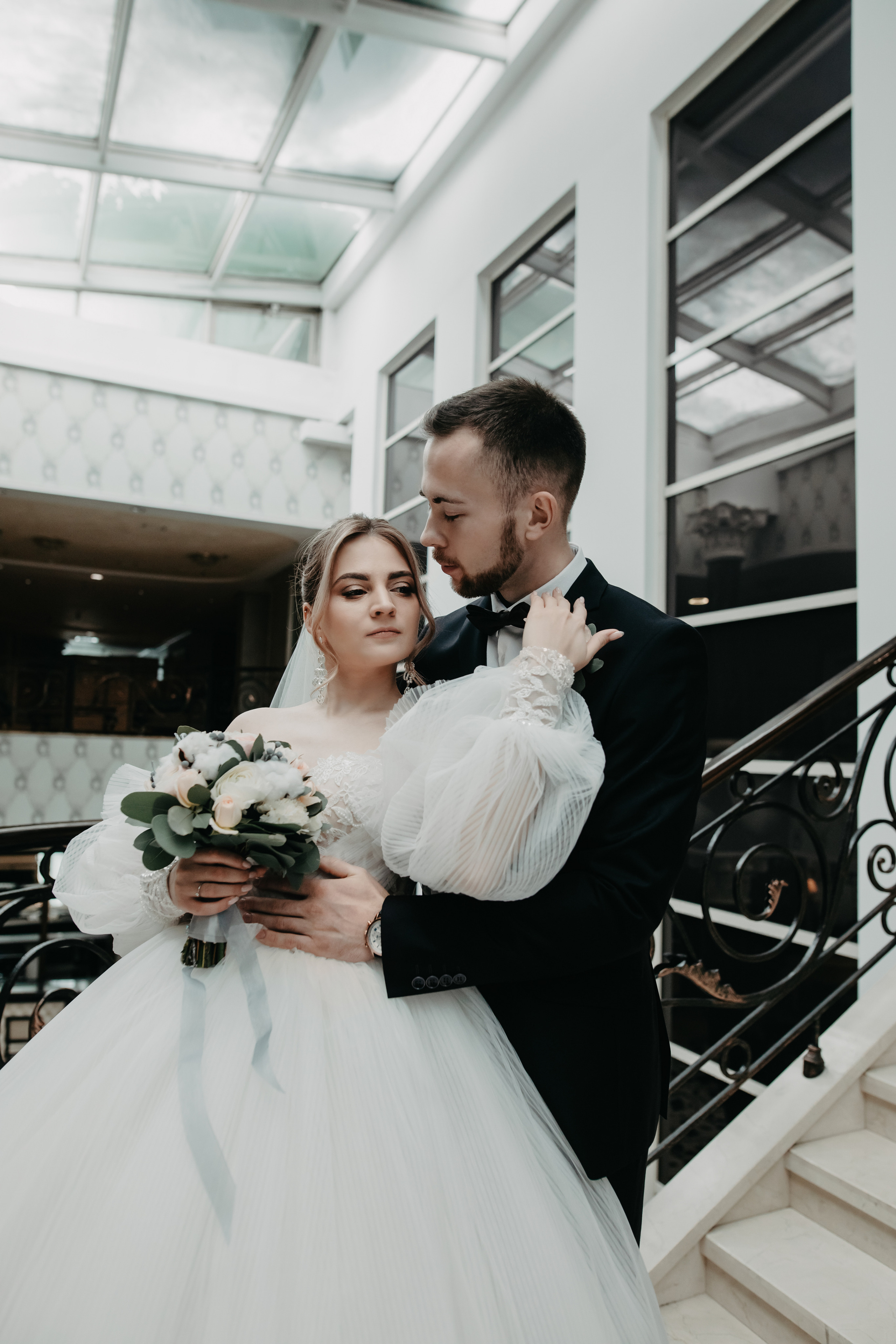 Лена и Леша. Отель Милан. Свадебный и семейный фотограф в Москве Евгения Лисина