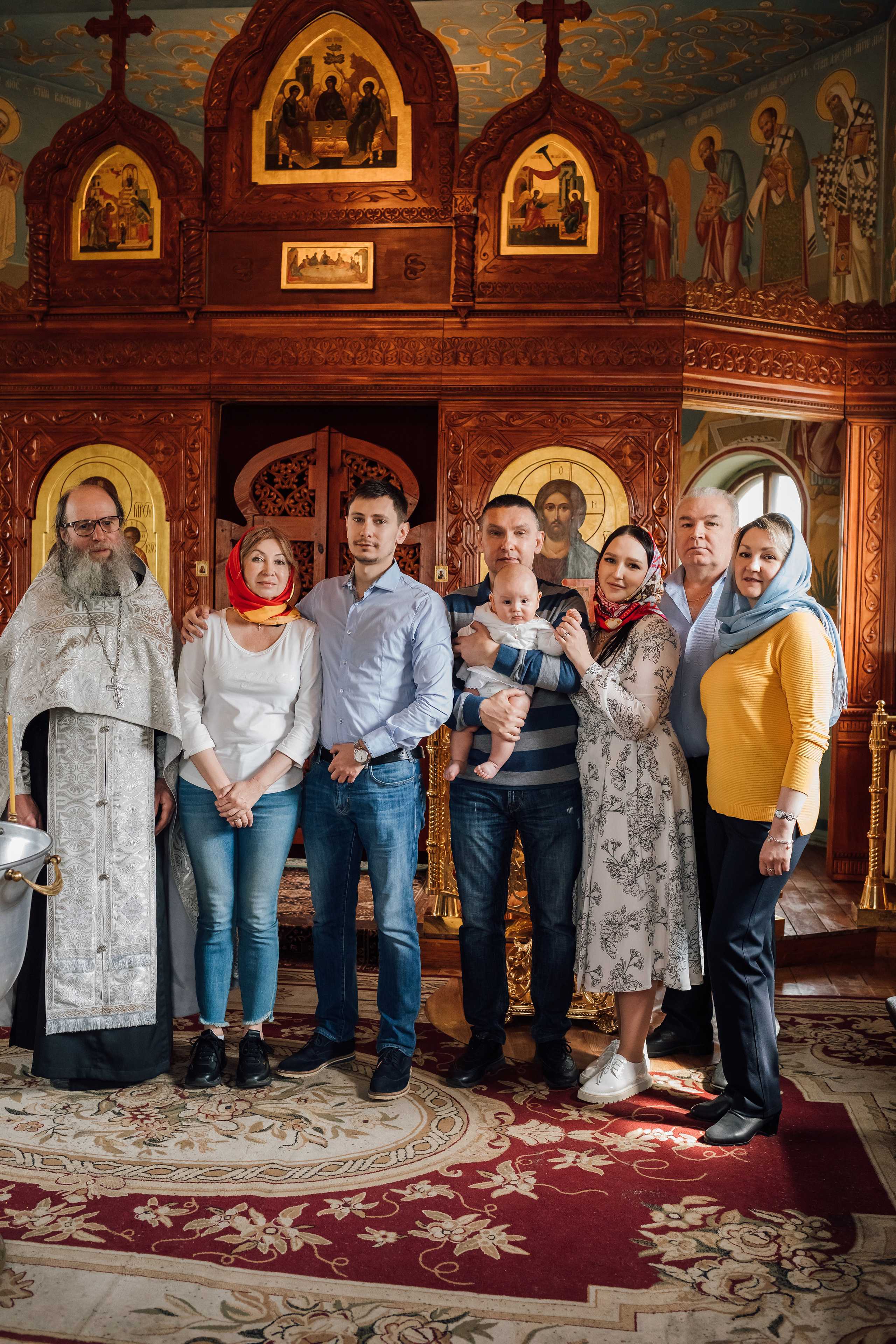 Фотоъемка крещения в Москве. Свадебный и семейный фотограф в Москве Евгения Лисина