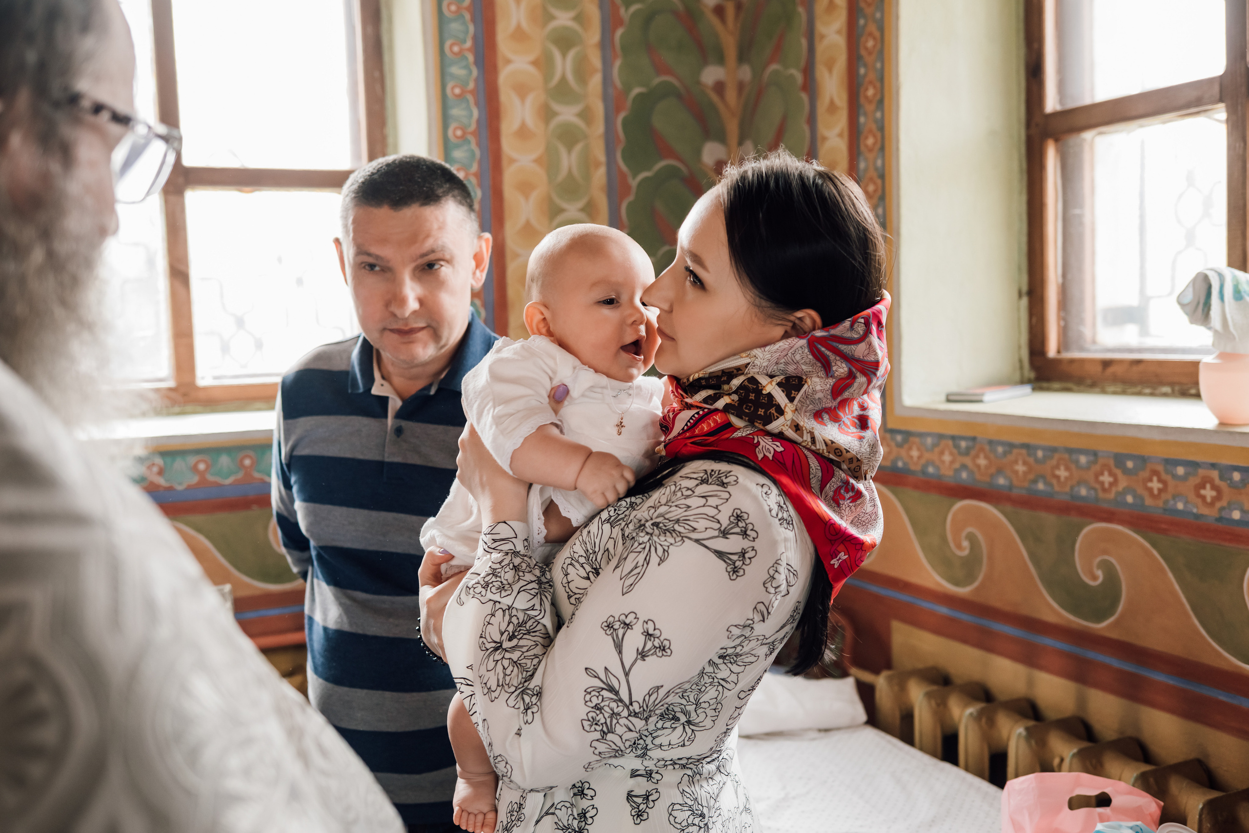 Фотоъемка крещения в Москве. Свадебный и семейный фотограф в Москве Евгения Лисина