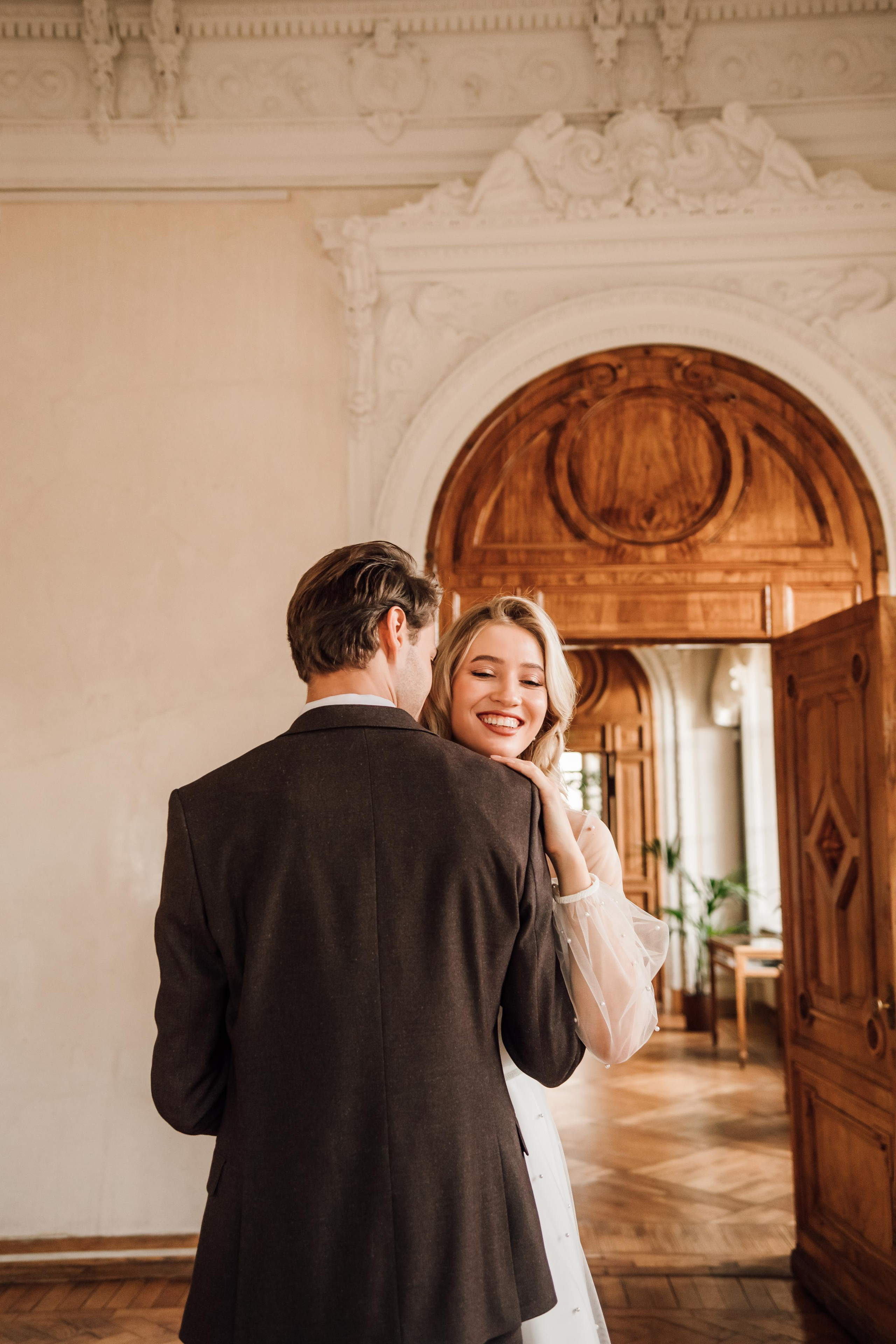 Анна и Андрей. Библиотека им. Пушкина. Свадебный и семейный фотограф в Москве Евгения Лисина