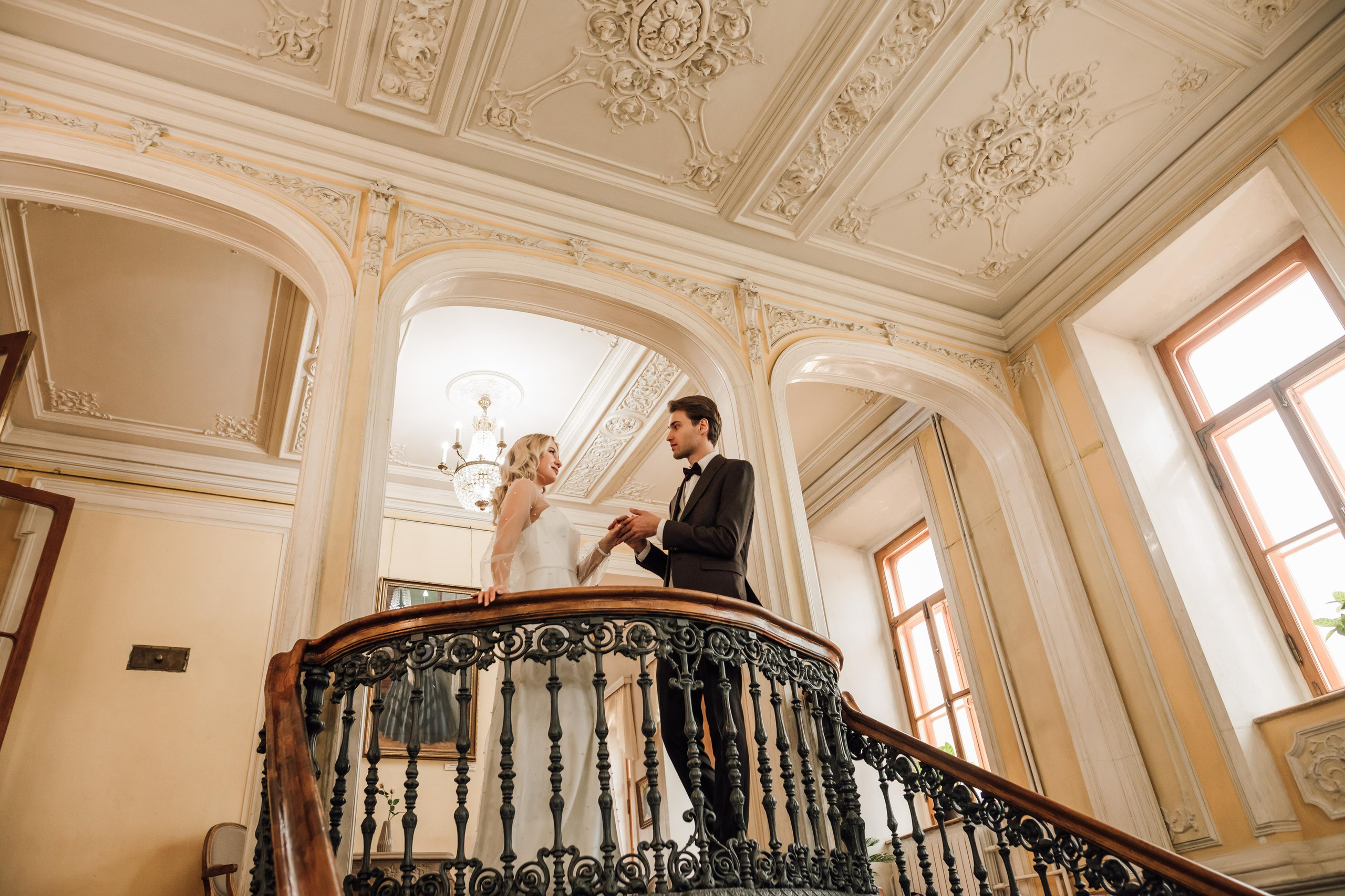 Анна и Андрей. Библиотека им. Пушкина. Свадебный и семейный фотограф в Москве Евгения Лисина