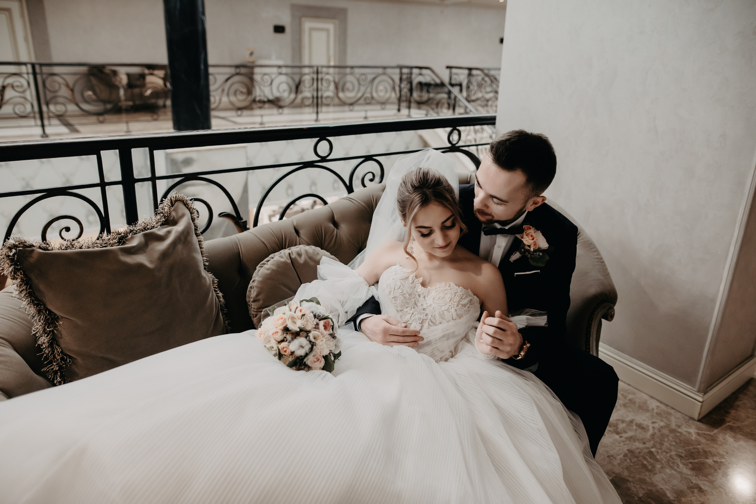 Лена и Леша. Отель Милан. Свадебный и семейный фотограф в Москве Евгения Лисина