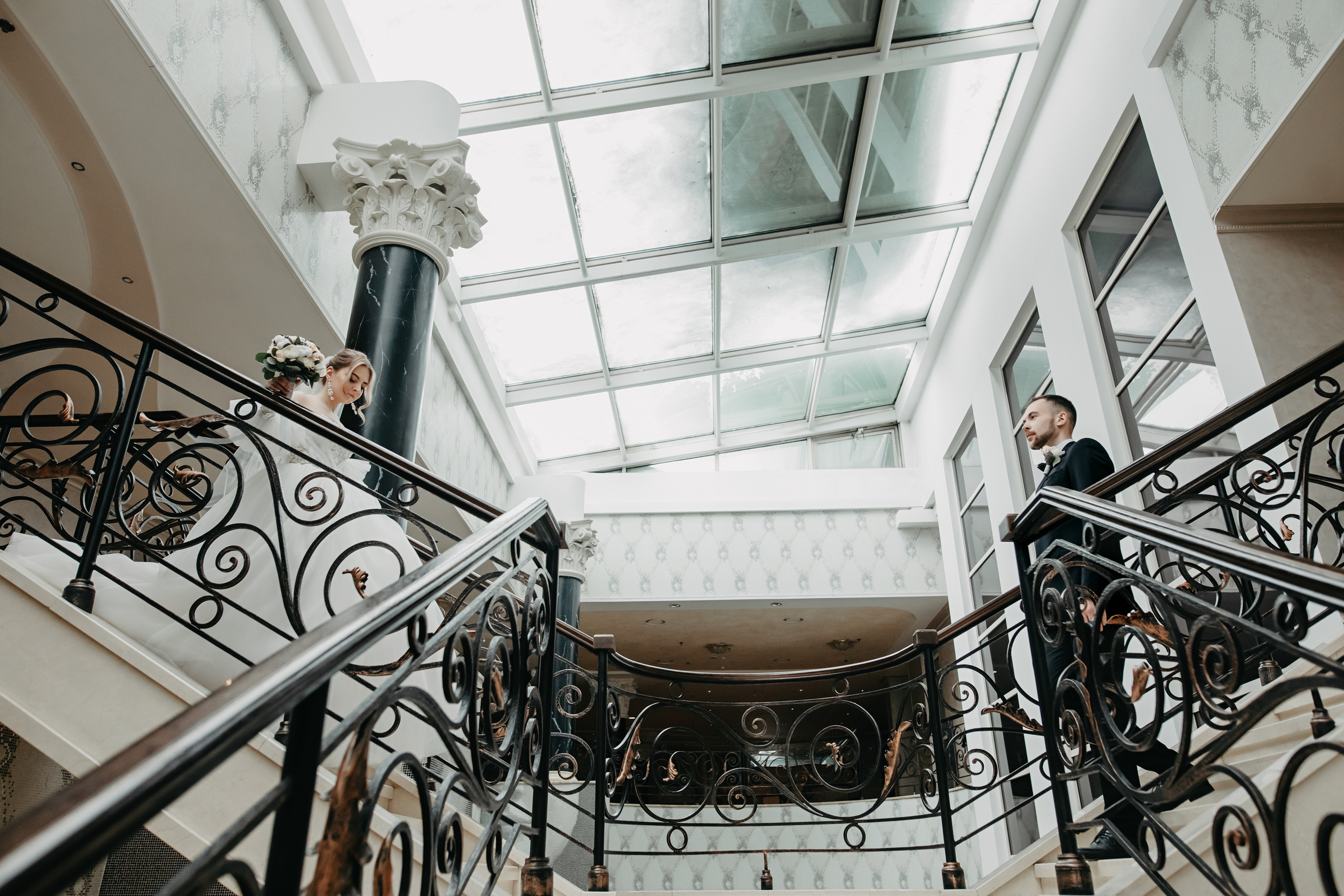 Лена и Леша. Отель Милан. Свадебный и семейный фотограф в Москве Евгения Лисина