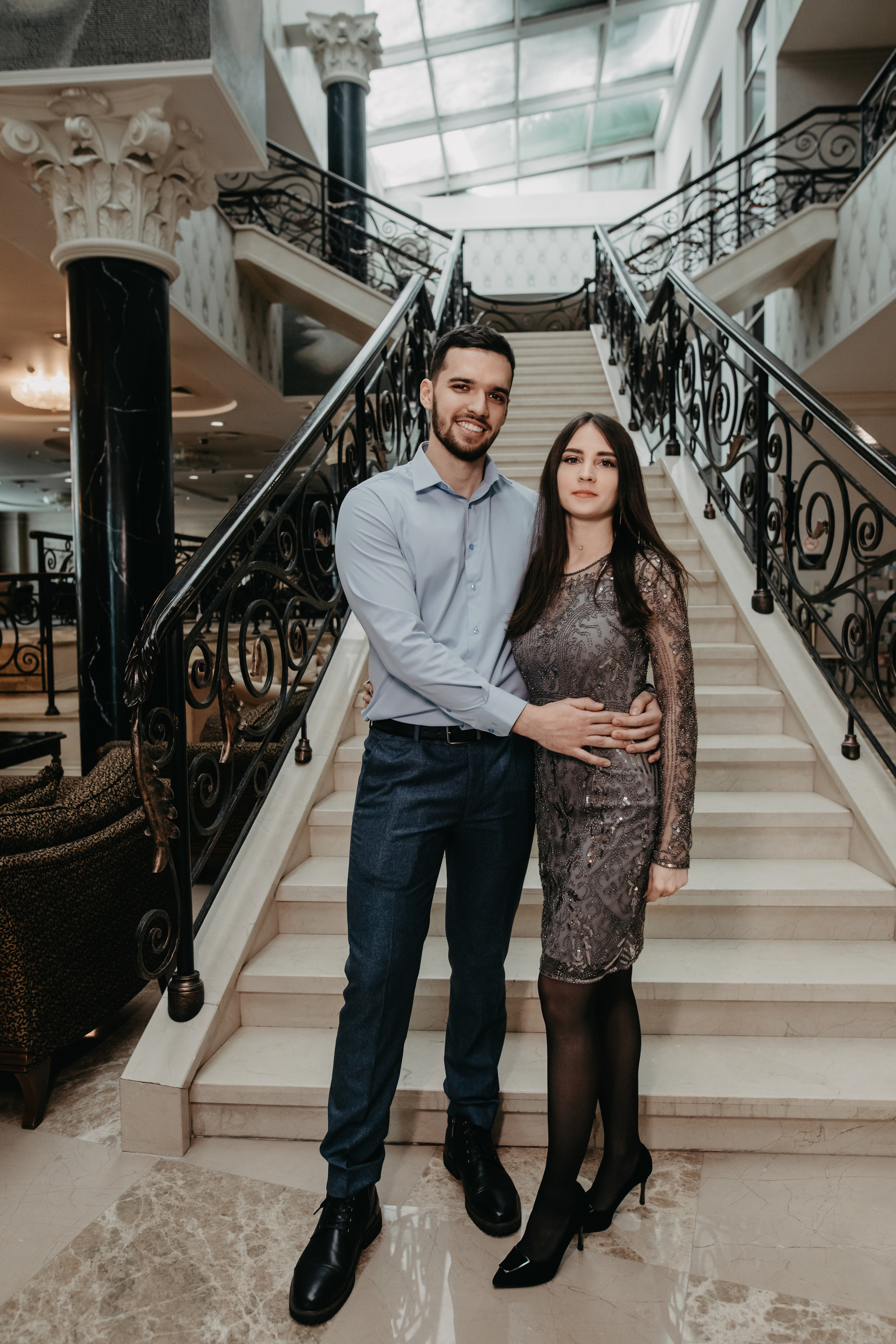 Лена и Леша. Отель Милан. Свадебный и семейный фотограф в Москве Евгения Лисина