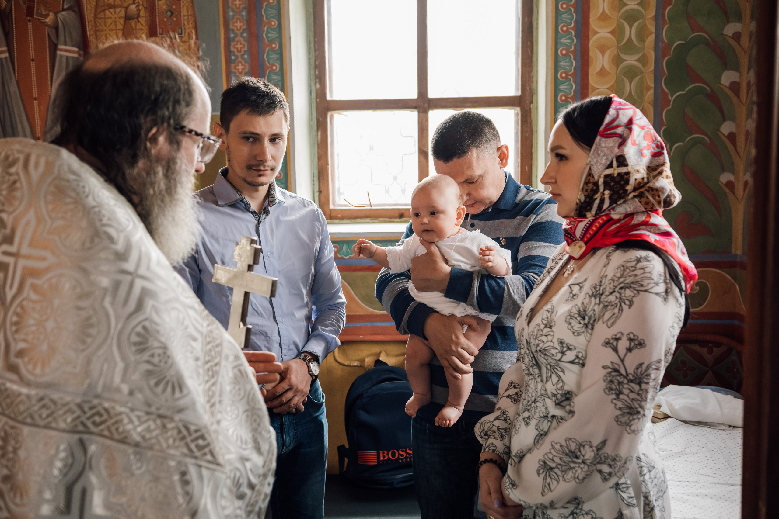 Фотоъемка крещения в Москве. Свадебный и семейный фотограф в Москве Евгения Лисина