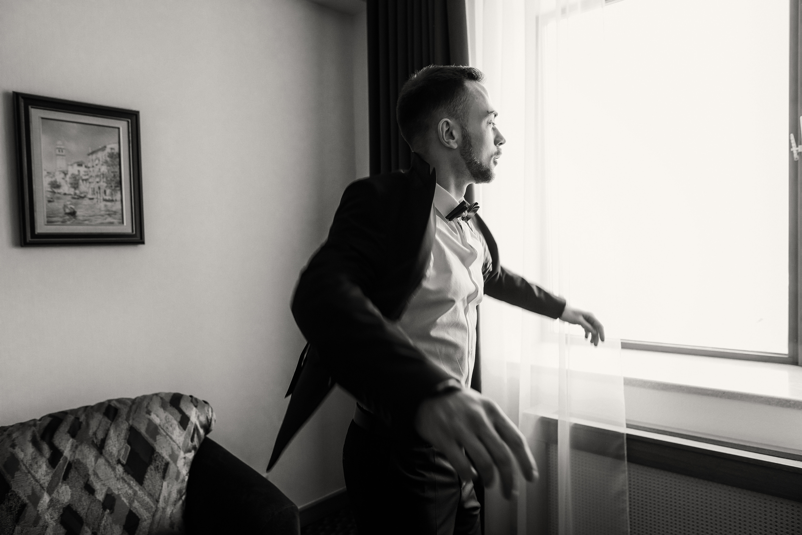 Лена и Леша. Отель Милан. Свадебный и семейный фотограф в Москве Евгения Лисина