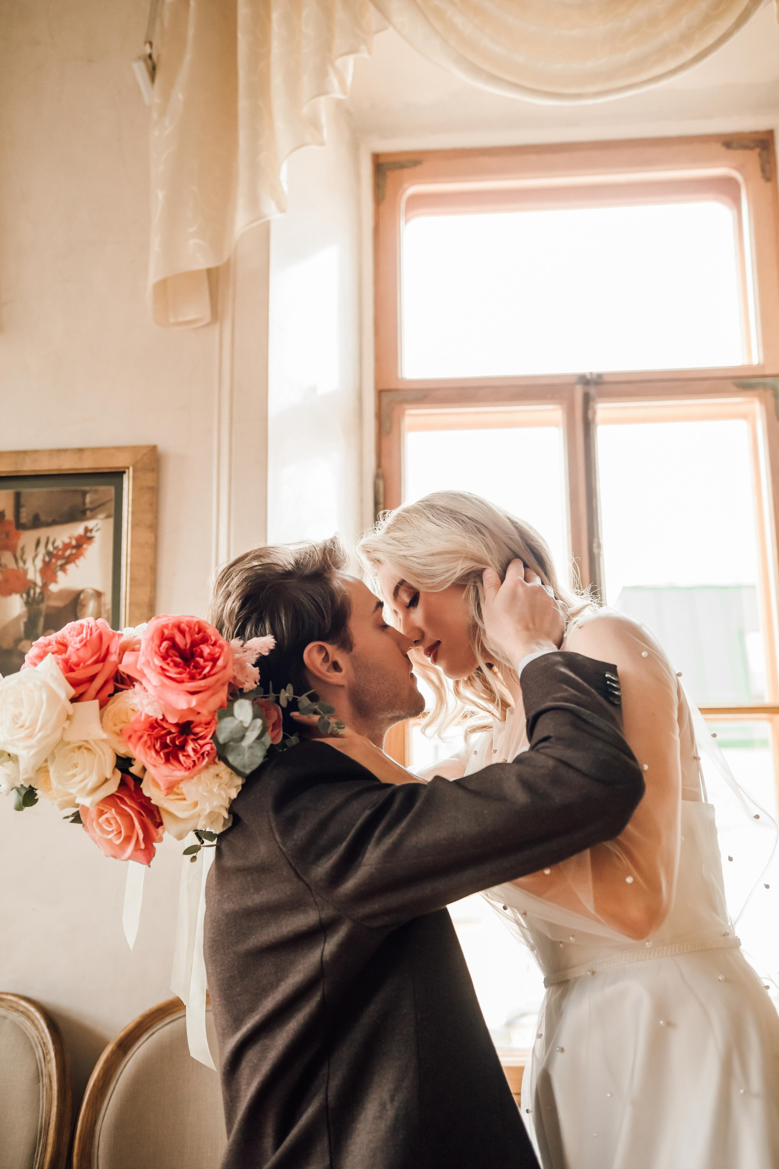 Анна и Андрей. Библиотека им. Пушкина. Свадебный и семейный фотограф в Москве Евгения Лисина