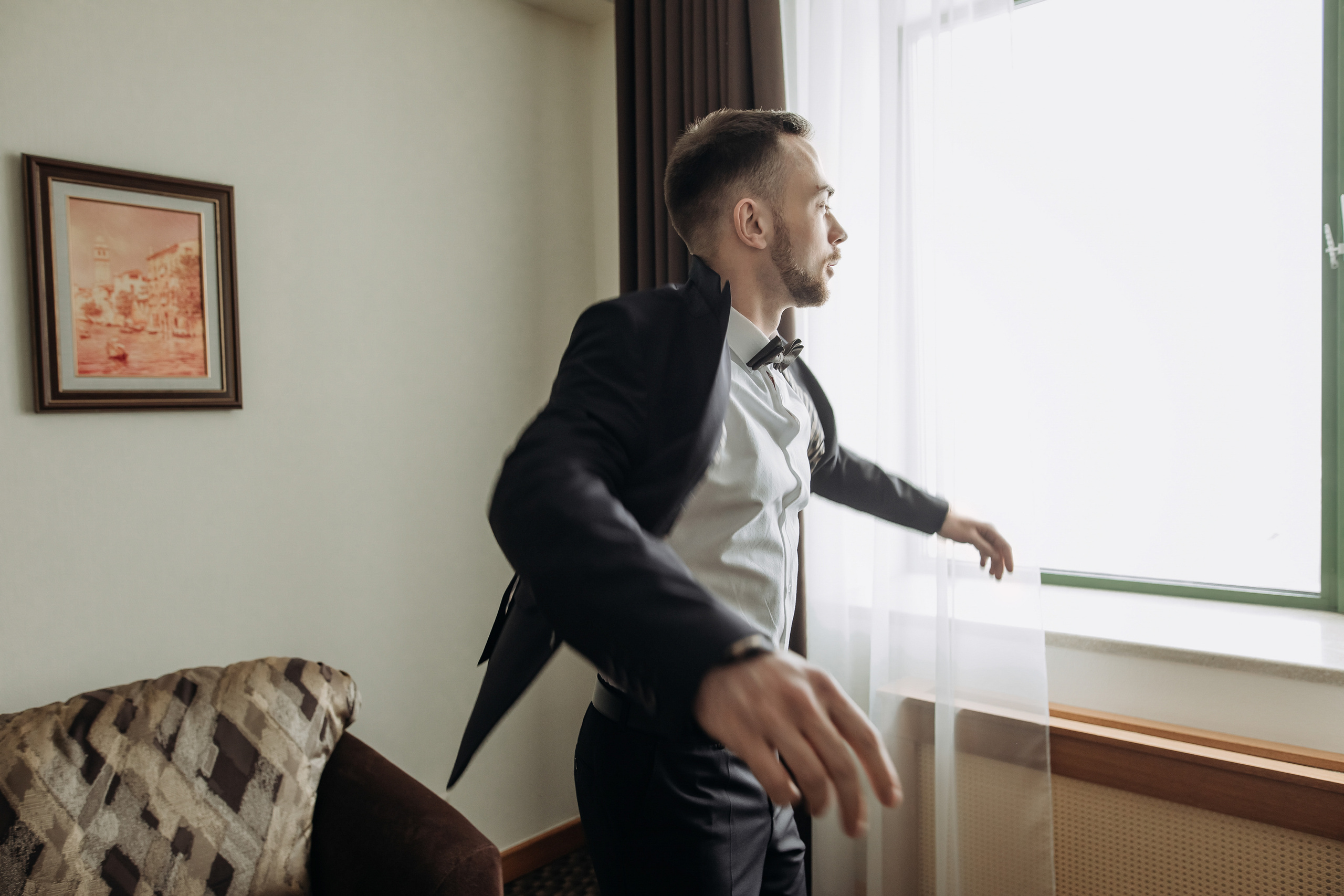 Лена и Леша. Отель Милан. Свадебный и семейный фотограф в Москве Евгения Лисина