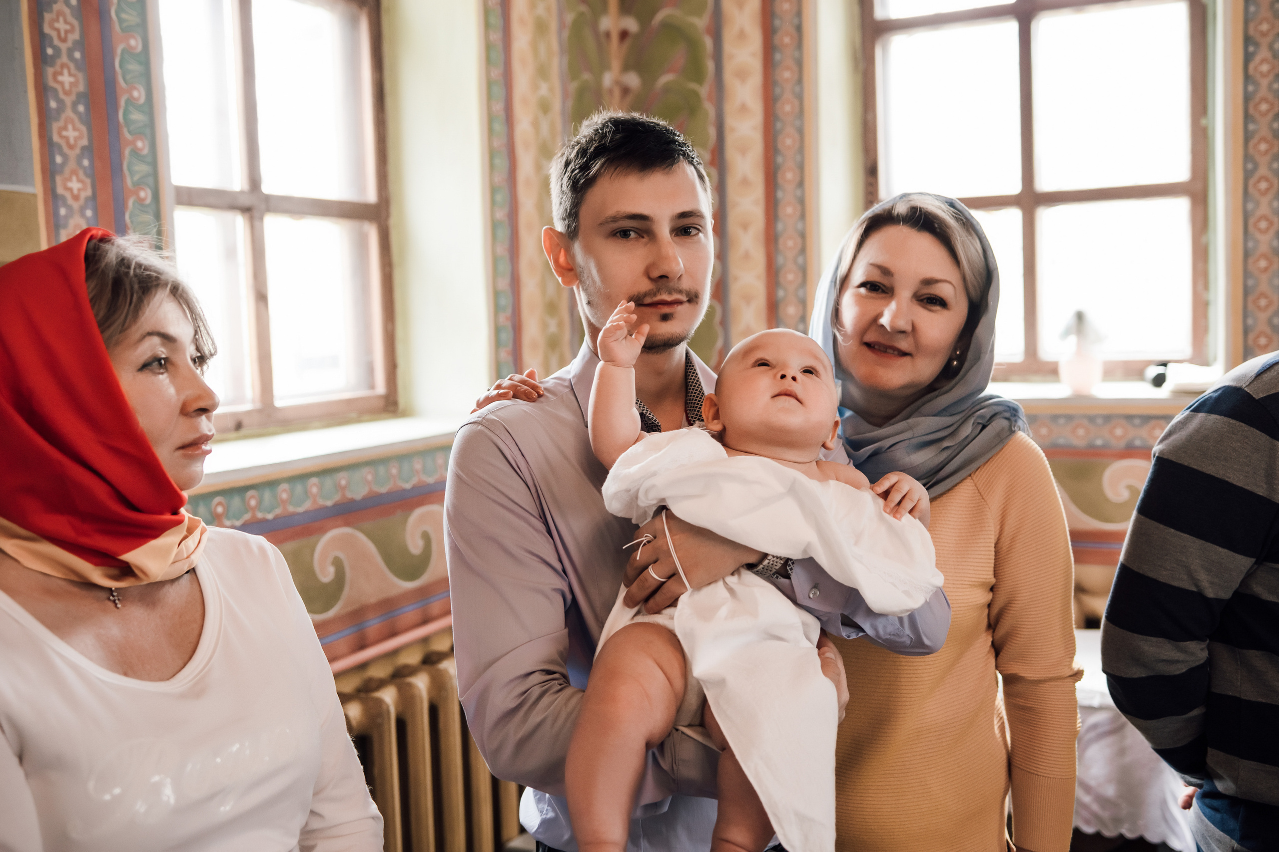 Фотоъемка крещения в Москве. Свадебный и семейный фотограф в Москве Евгения Лисина