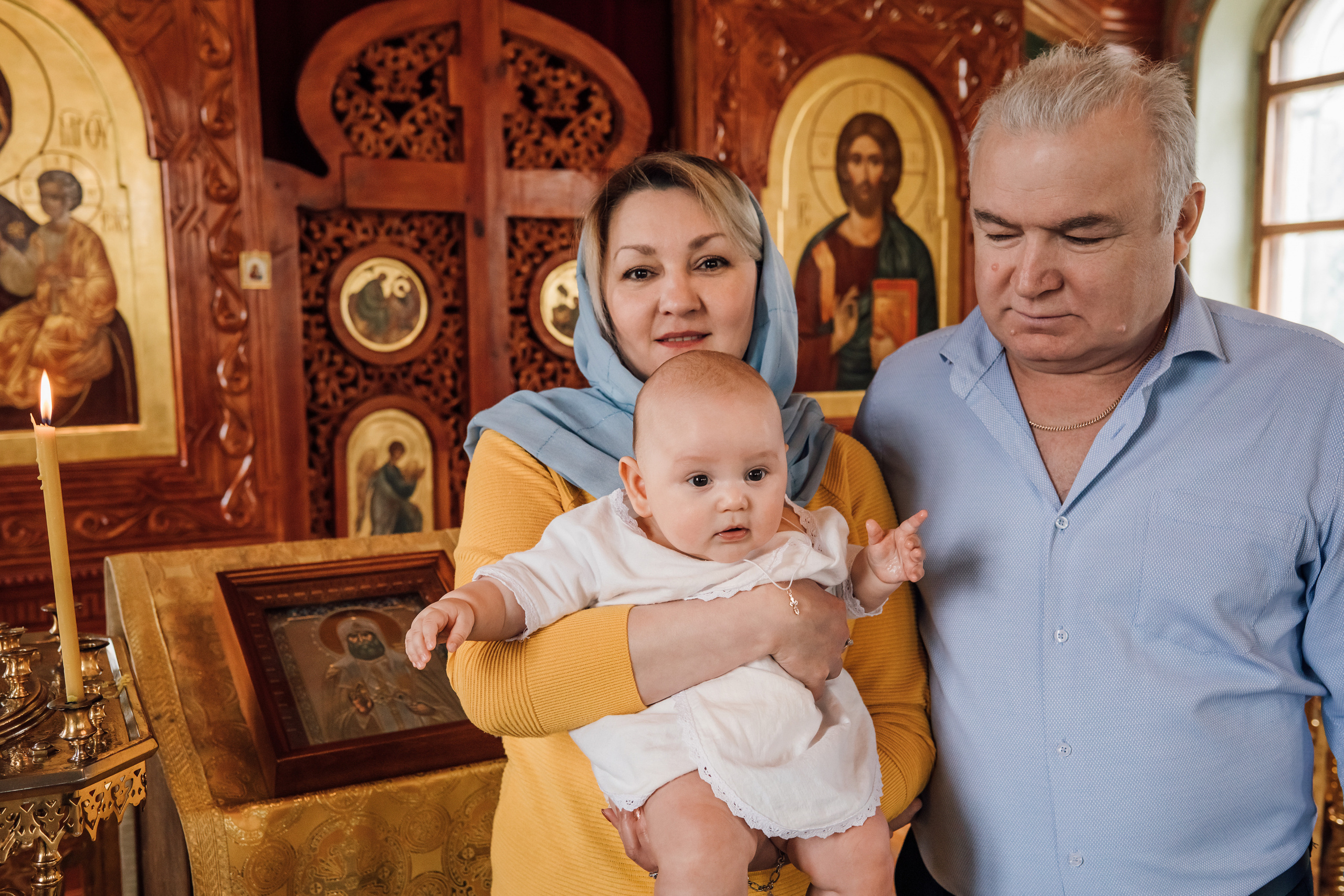 Фотоъемка крещения в Москве. Свадебный и семейный фотограф в Москве Евгения Лисина