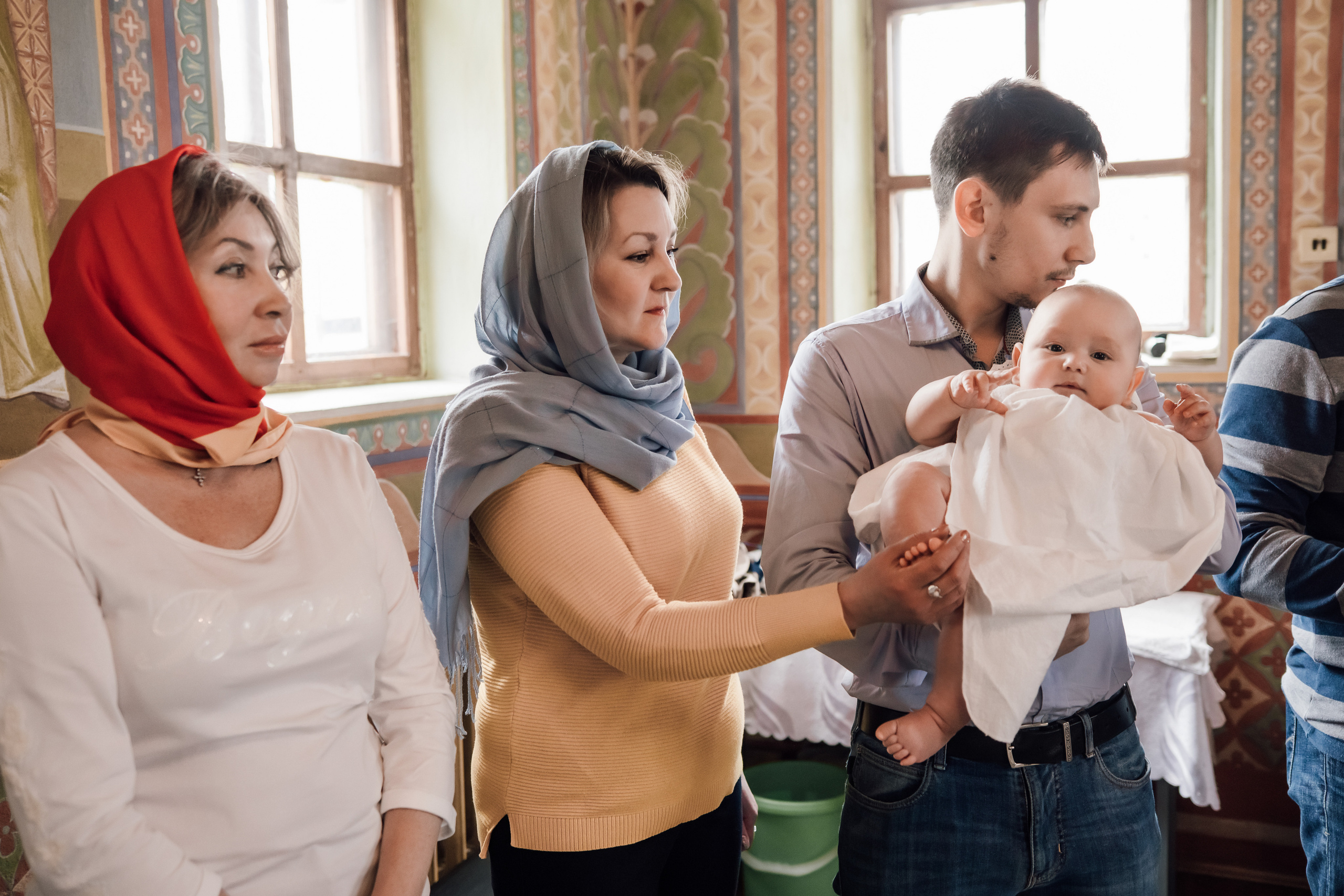 Фотоъемка крещения в Москве. Свадебный и семейный фотограф в Москве Евгения Лисина