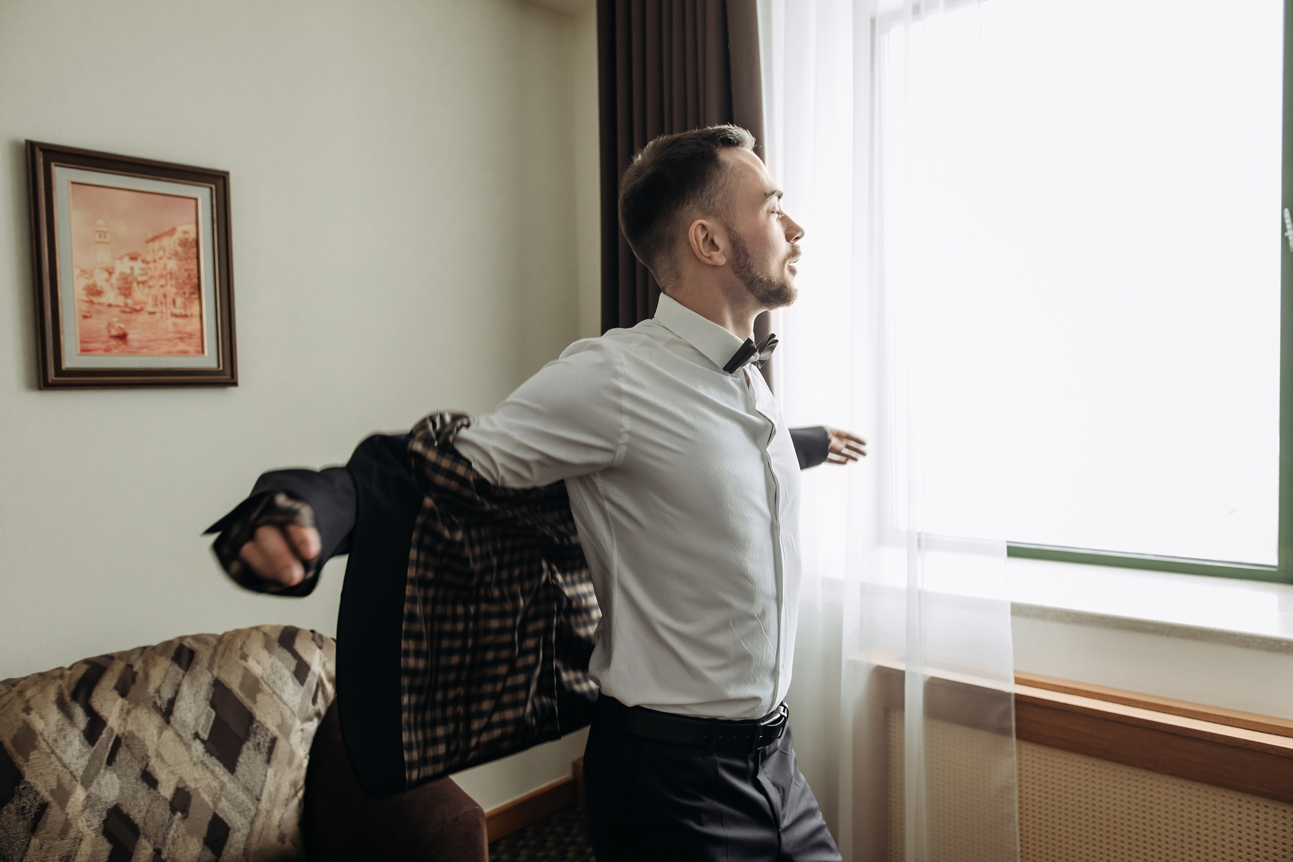 Лена и Леша. Отель Милан. Свадебный и семейный фотограф в Москве Евгения Лисина