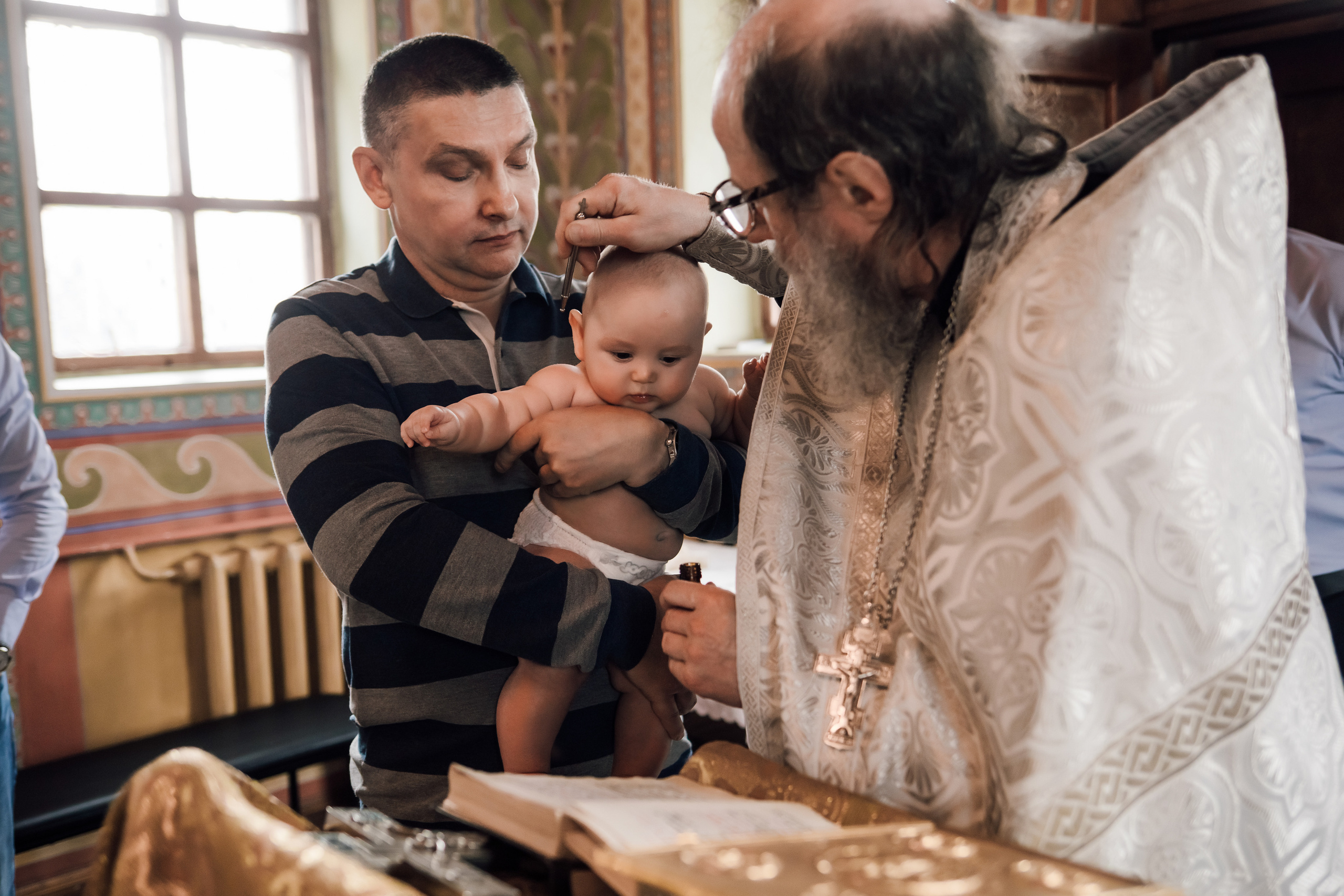 Фотоъемка крещения в Москве. Свадебный и семейный фотограф в Москве Евгения Лисина