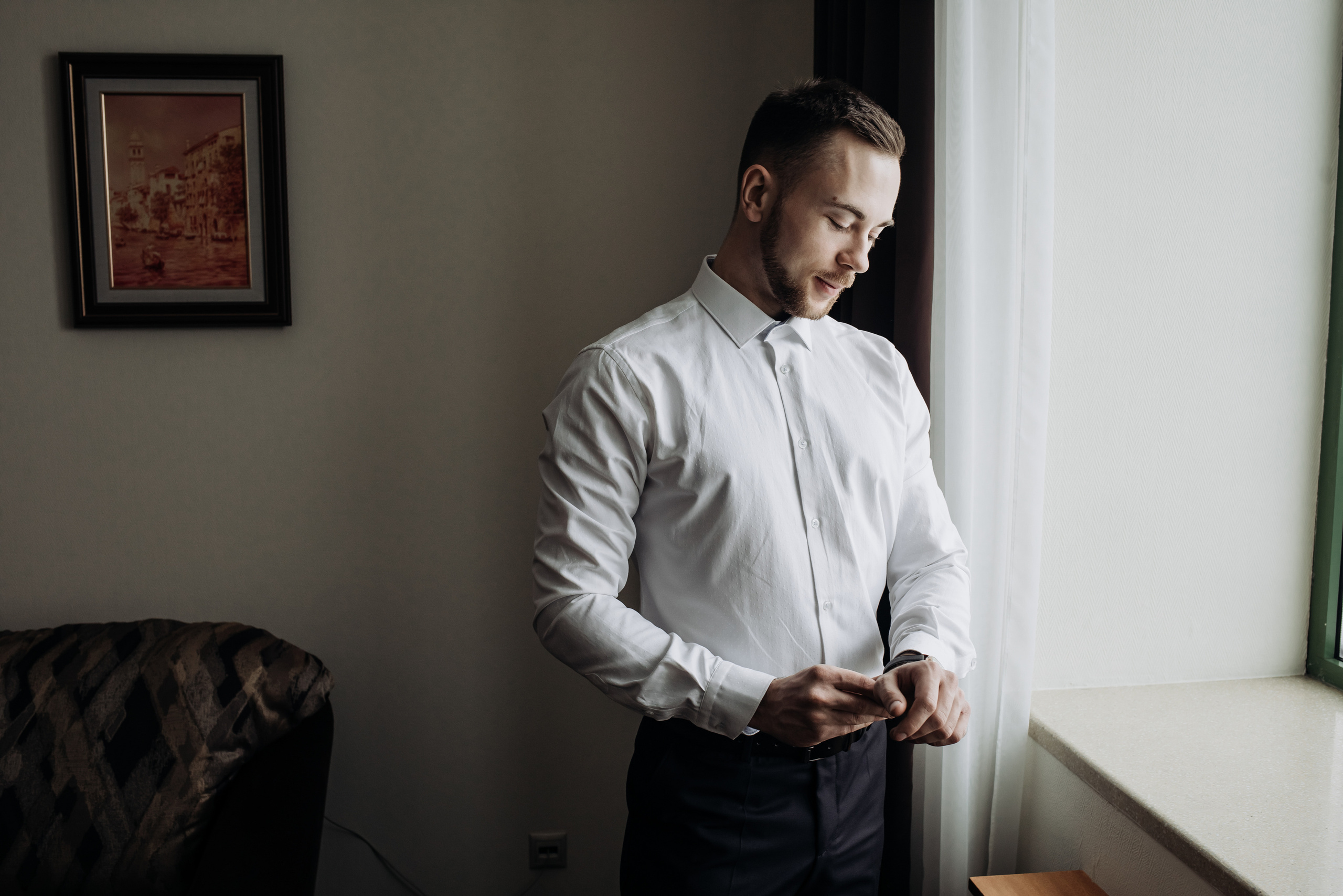 Лена и Леша. Отель Милан. Свадебный и семейный фотограф в Москве Евгения Лисина