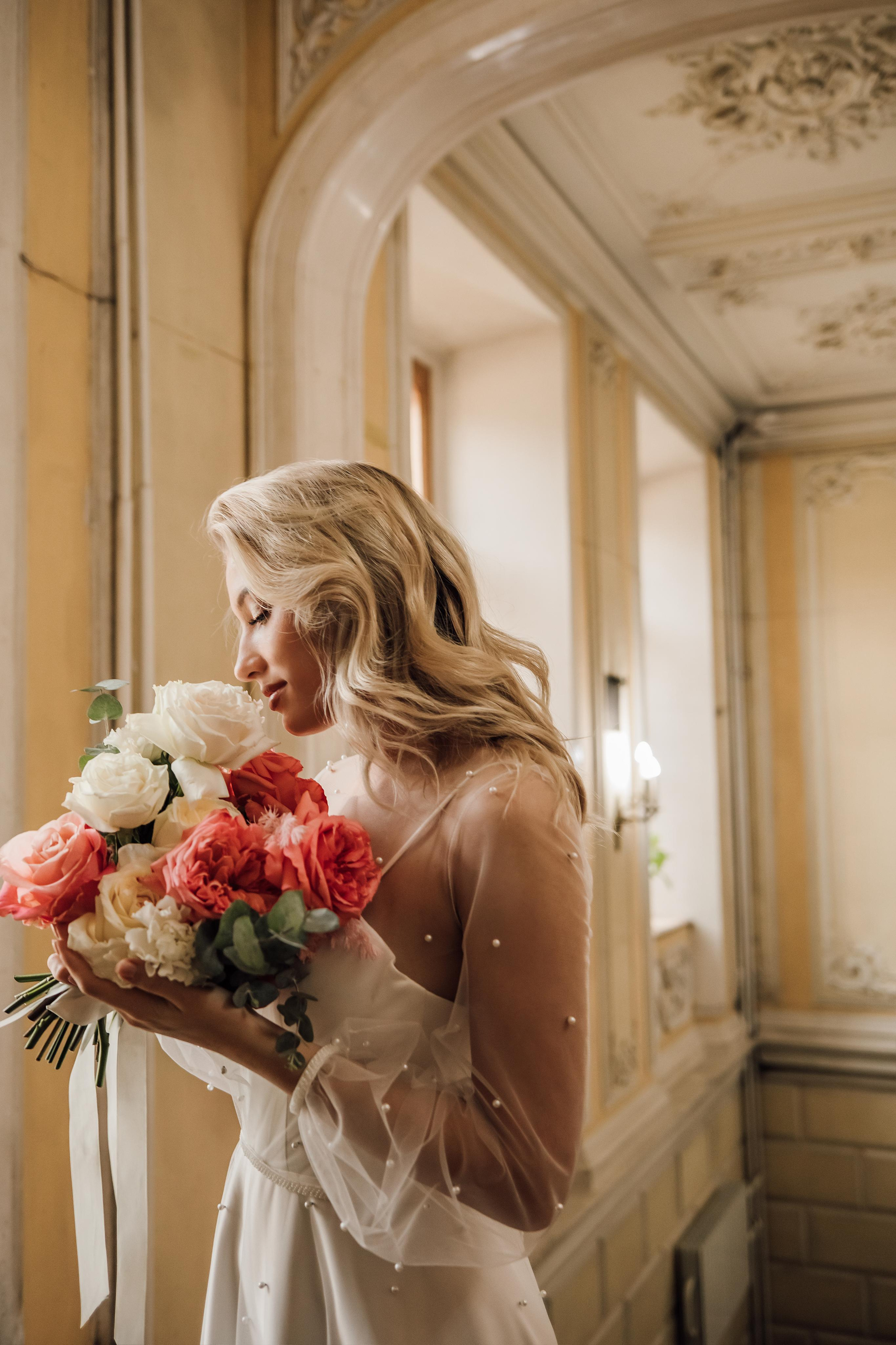 Анна и Андрей. Библиотека им. Пушкина. Свадебный и семейный фотограф в Москве Евгения Лисина