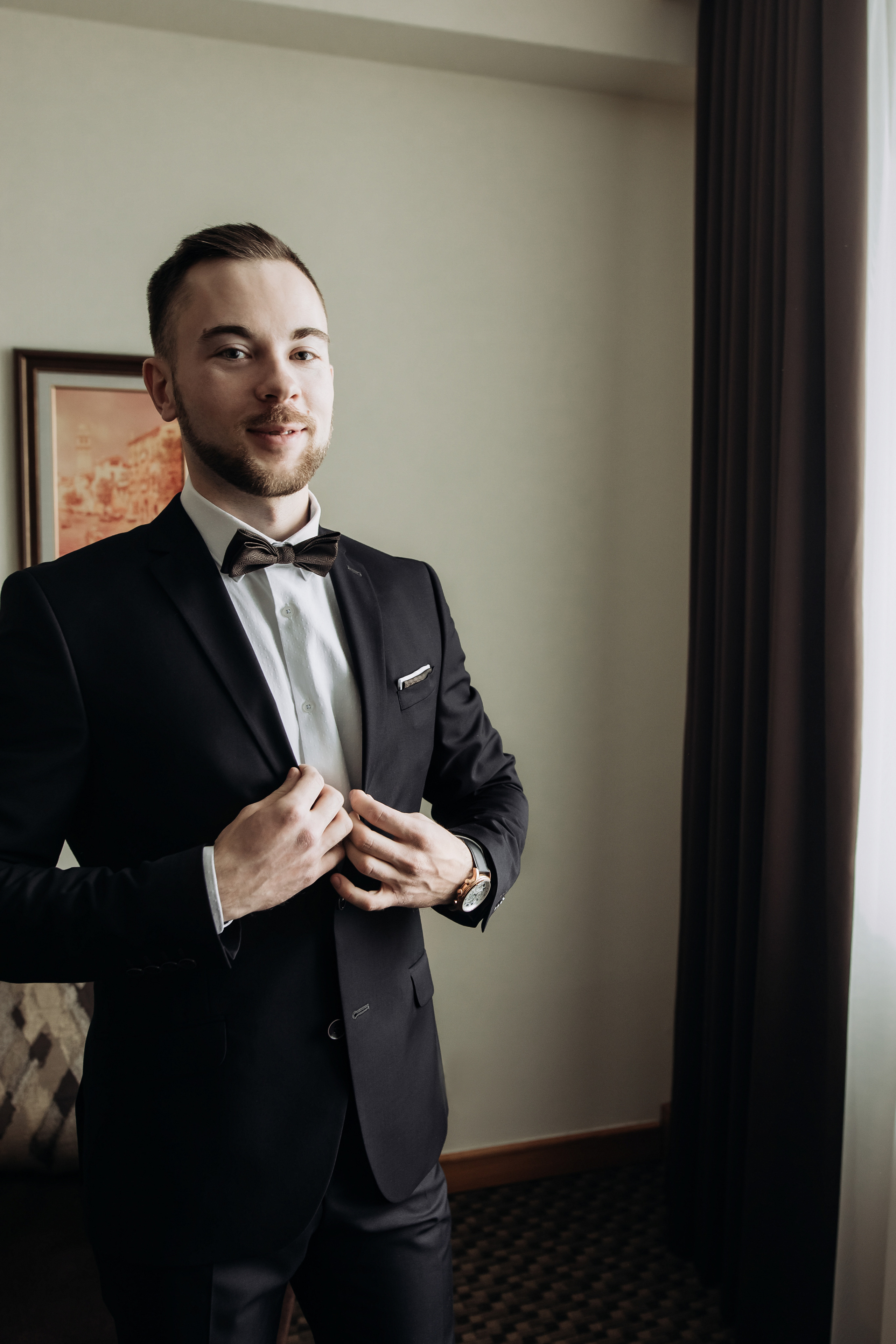 Лена и Леша. Отель Милан. Свадебный и семейный фотограф в Москве Евгения Лисина