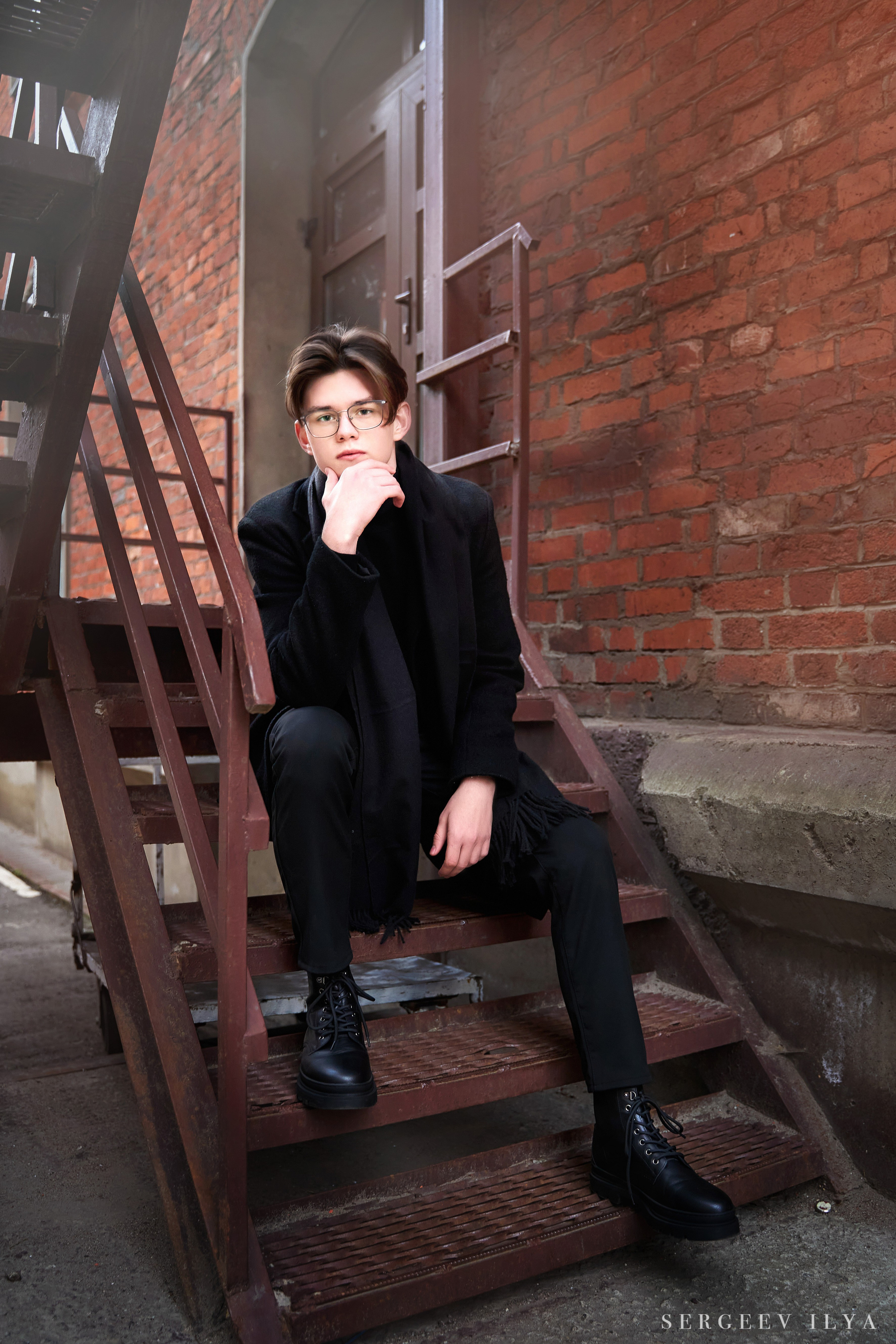 Портретная съемка. Репортажный фотограф в Москве Сергеев Илья