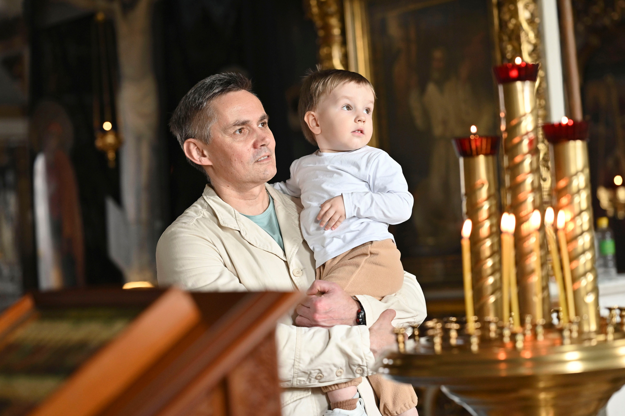 Крещение Эмилии. Семейный фотограф в г. Воскресенск Наталия Молева