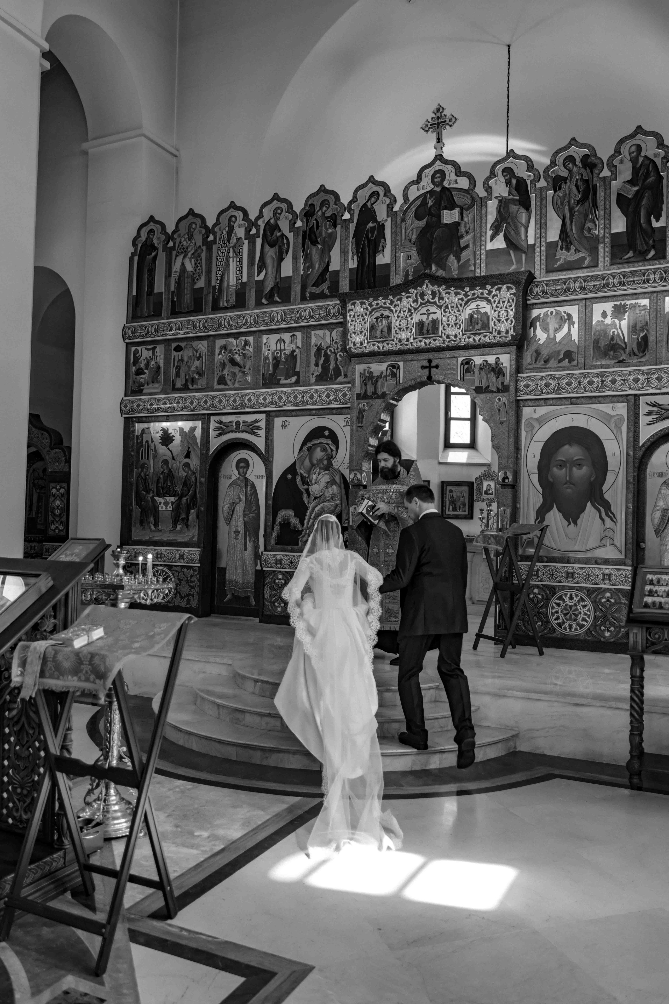 Венчание в храме на Щукинской. Фотограф и видеограф в Москве Мария Кулагина