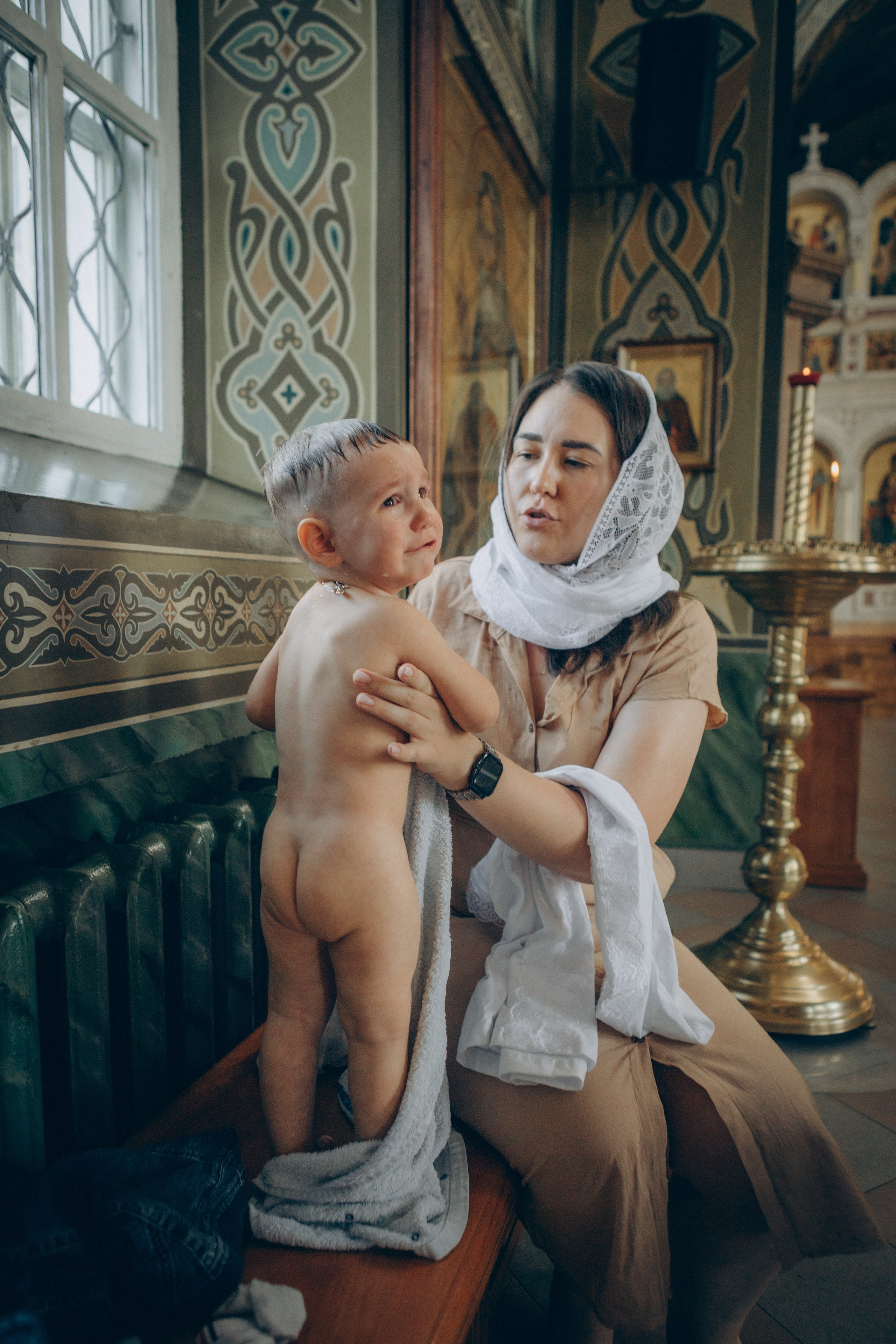 Крещение Николая и Даниила. Семейный фотограф и фотограф на роды в Ростове-на-Дону Мухина Виктория