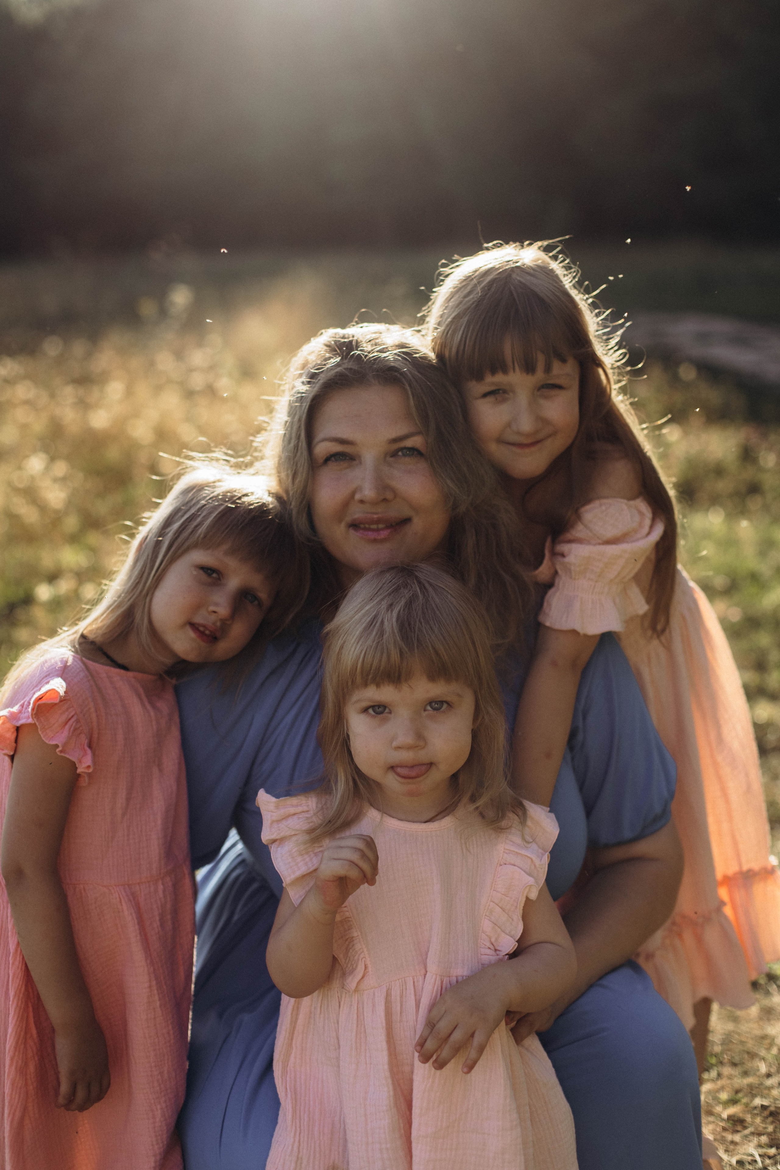 Лена и три принцессы. Семейный фотограф Москва Ирина Малышева