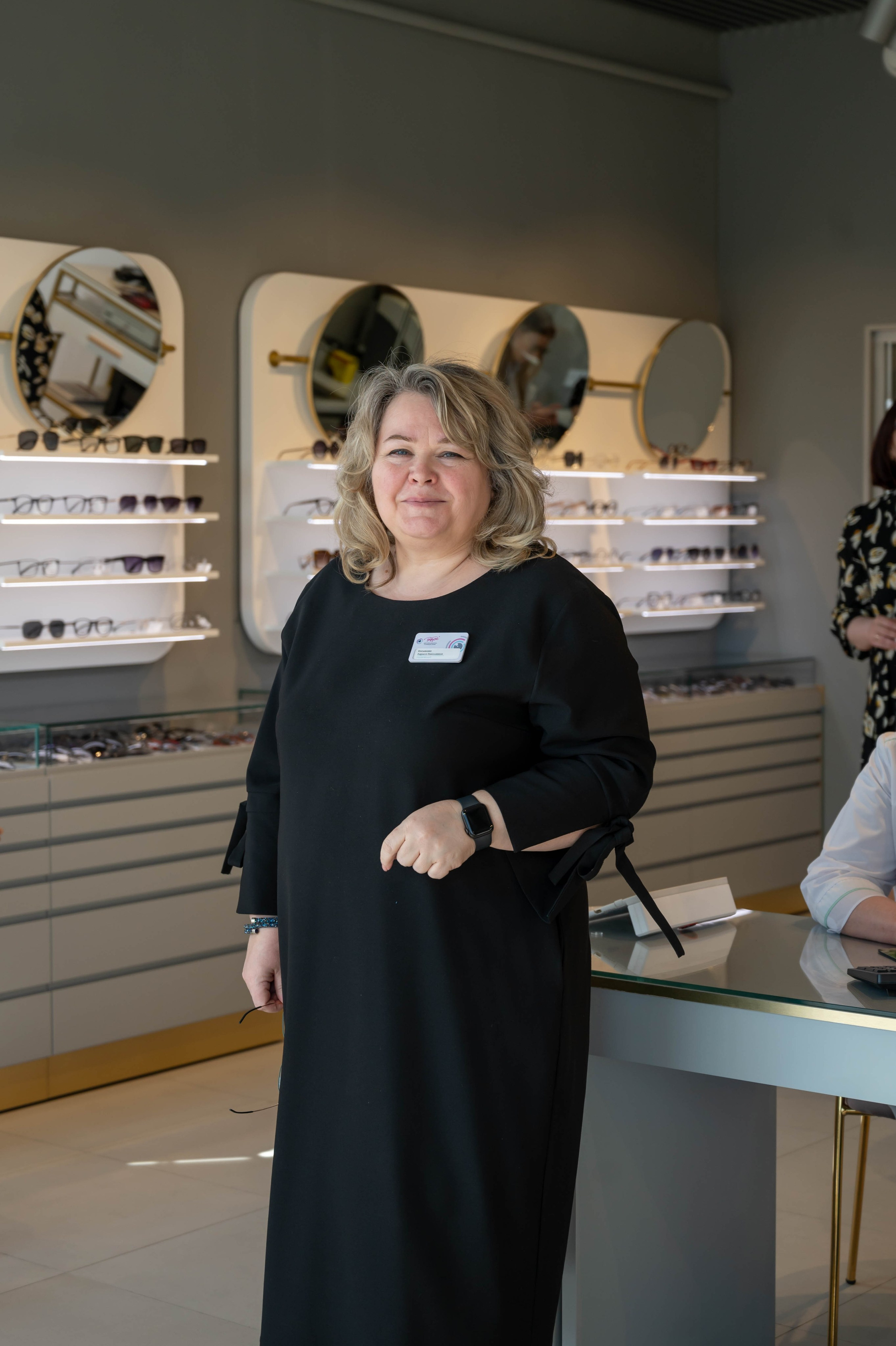 Съёмка открытия оптики