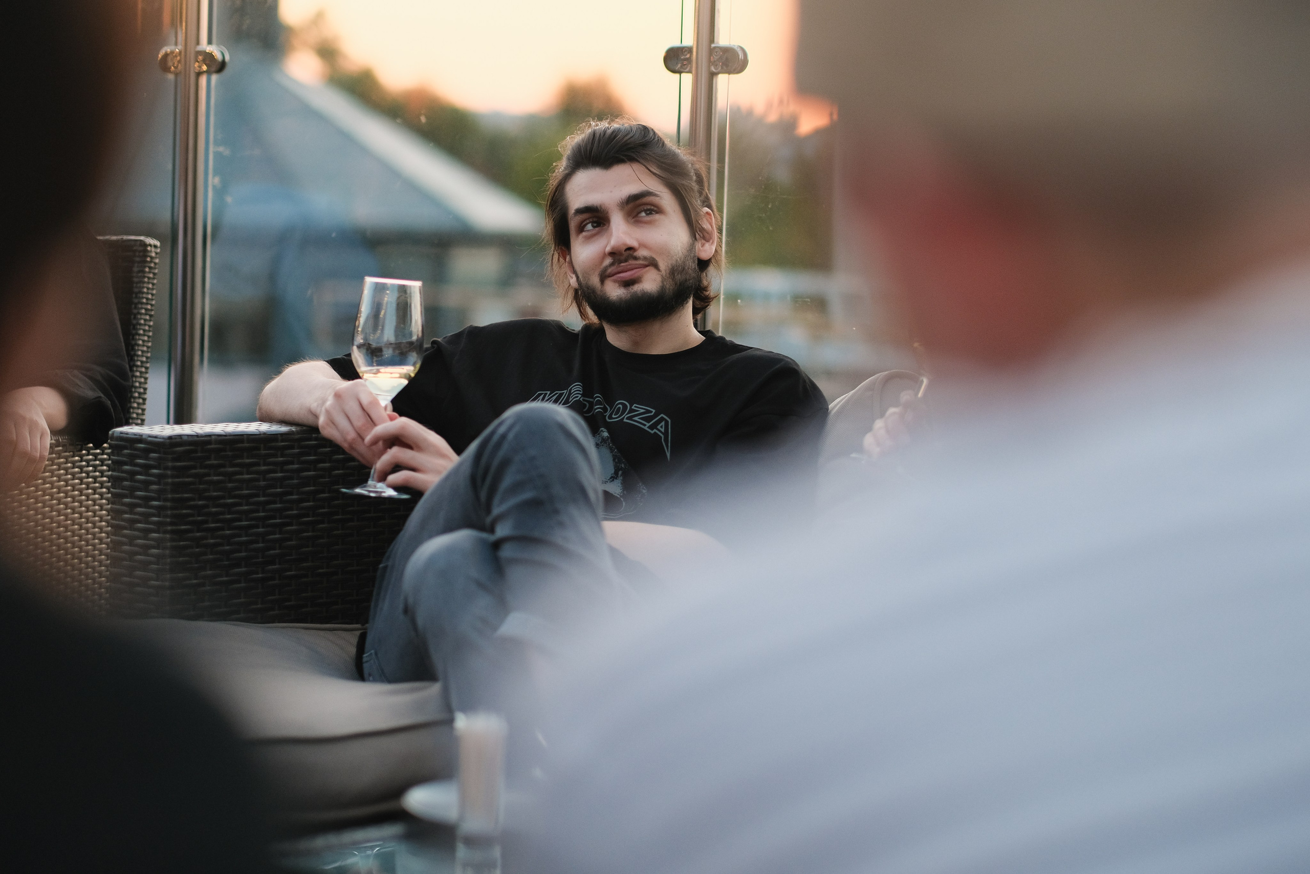 Вечеринка на крыше в Москве. Фотограф Михаил Ерохин | Москва