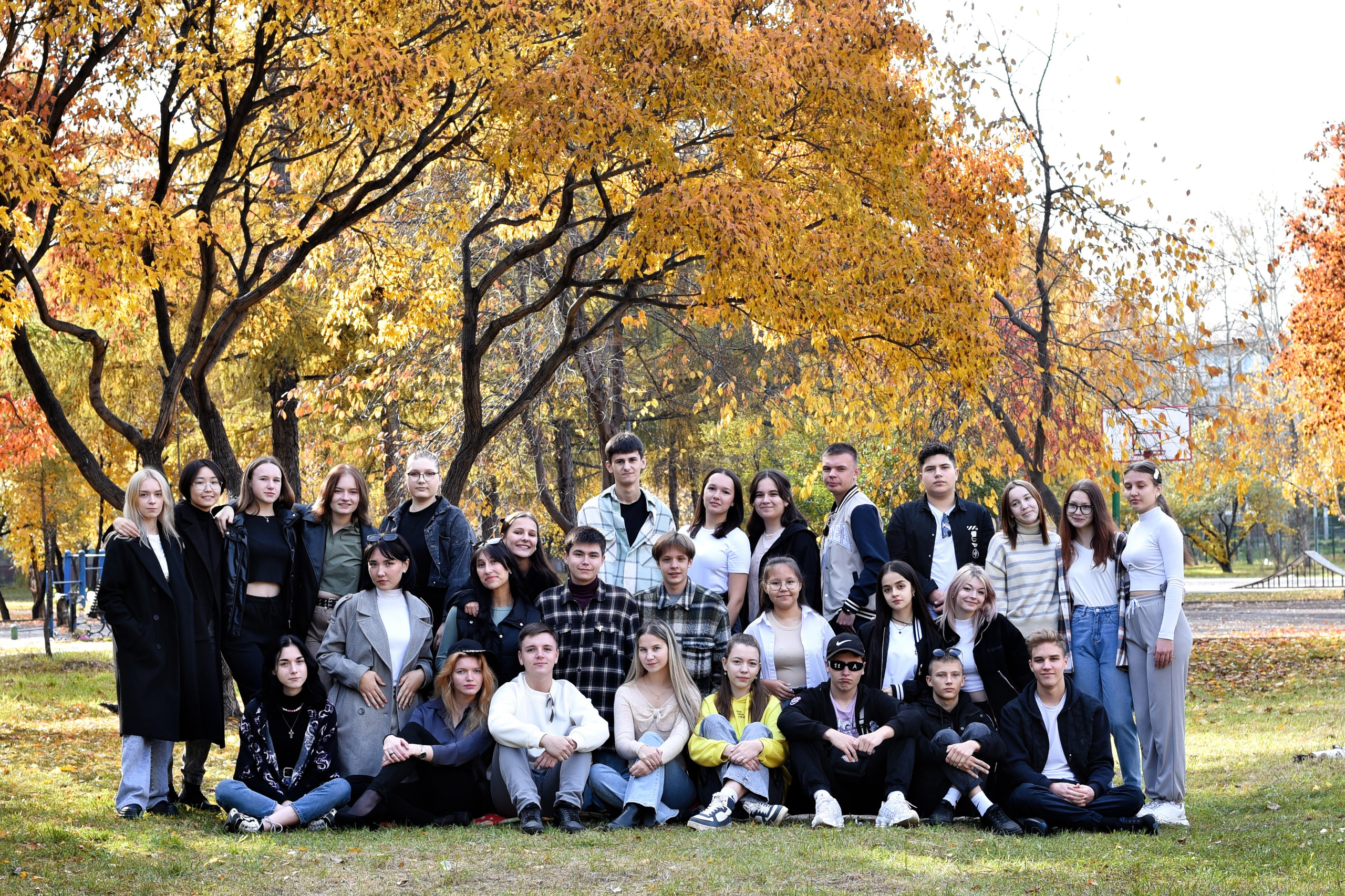 ФОТОСЕССИЯ В ПАРКЕ осень. Школьный фотограф ЛАРИСА МАТВЕЕНКО