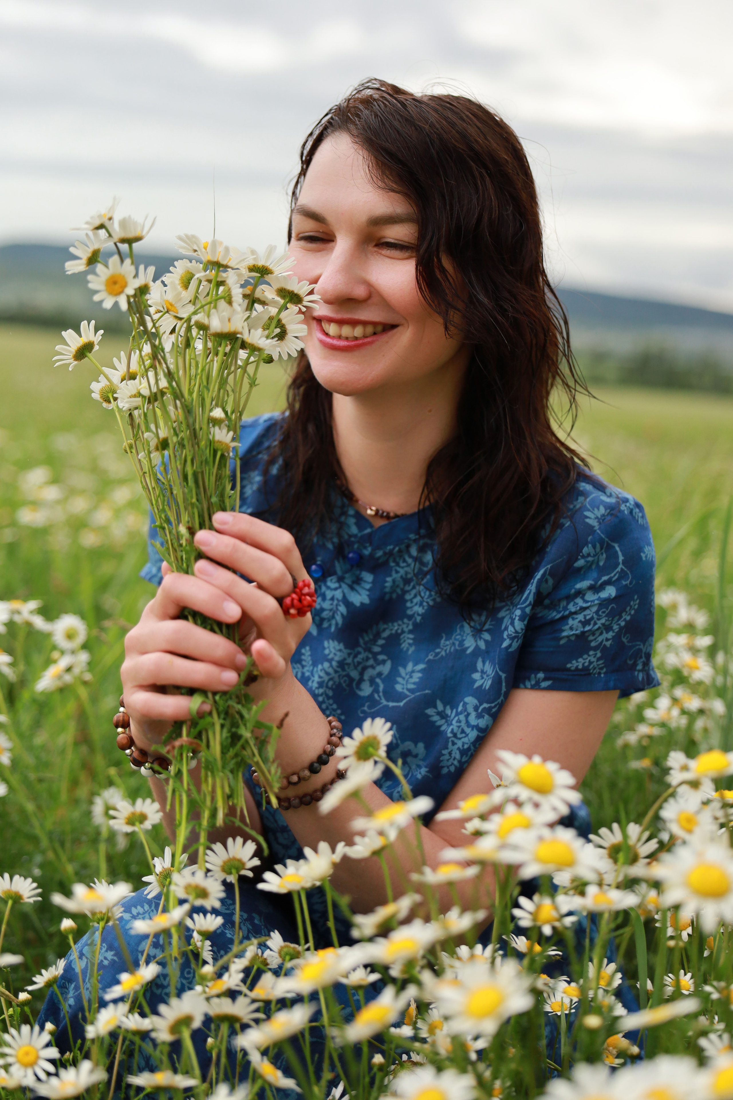 Фотосессия выездная. Ромашки, маки, природа. Фотограф в Крыму Татьяна Барицкая ЕНОТИКА