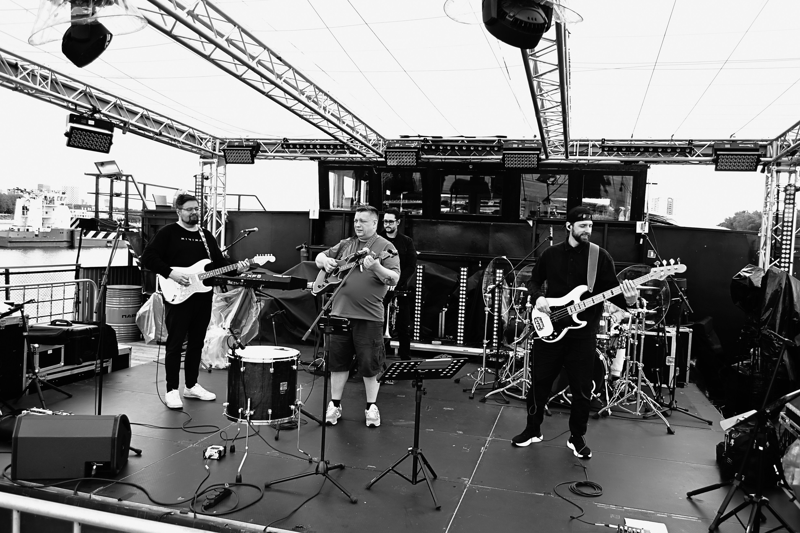 Светлана Сурганова и оркестр. Летник на корабле. Репетиция перед концертом. Москва, 21.08.2025. Фотограф в Москве, Оксана Ребристая