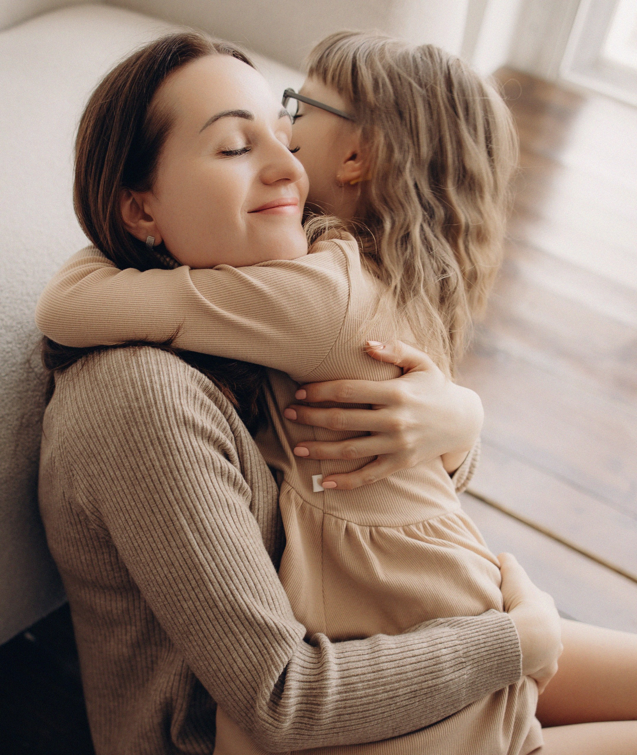 Студийная съемка для Виктории и Полины. Семейный и детский фотограф, женский портрет Москва Светлана Мертикова