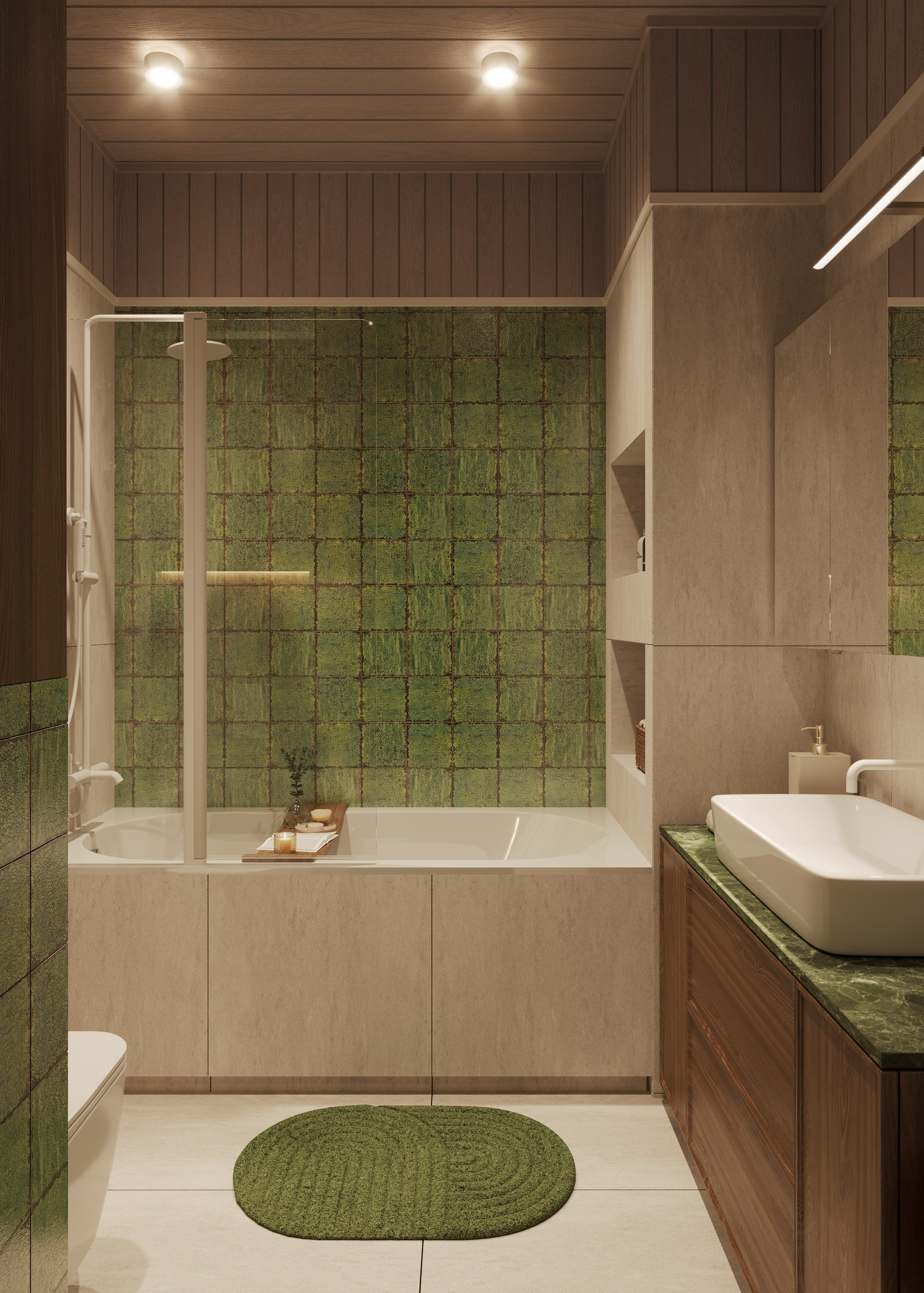 3D Визуализации дома для студии Зориной Елены. 3D визуализатор и дизайнер-интерьера