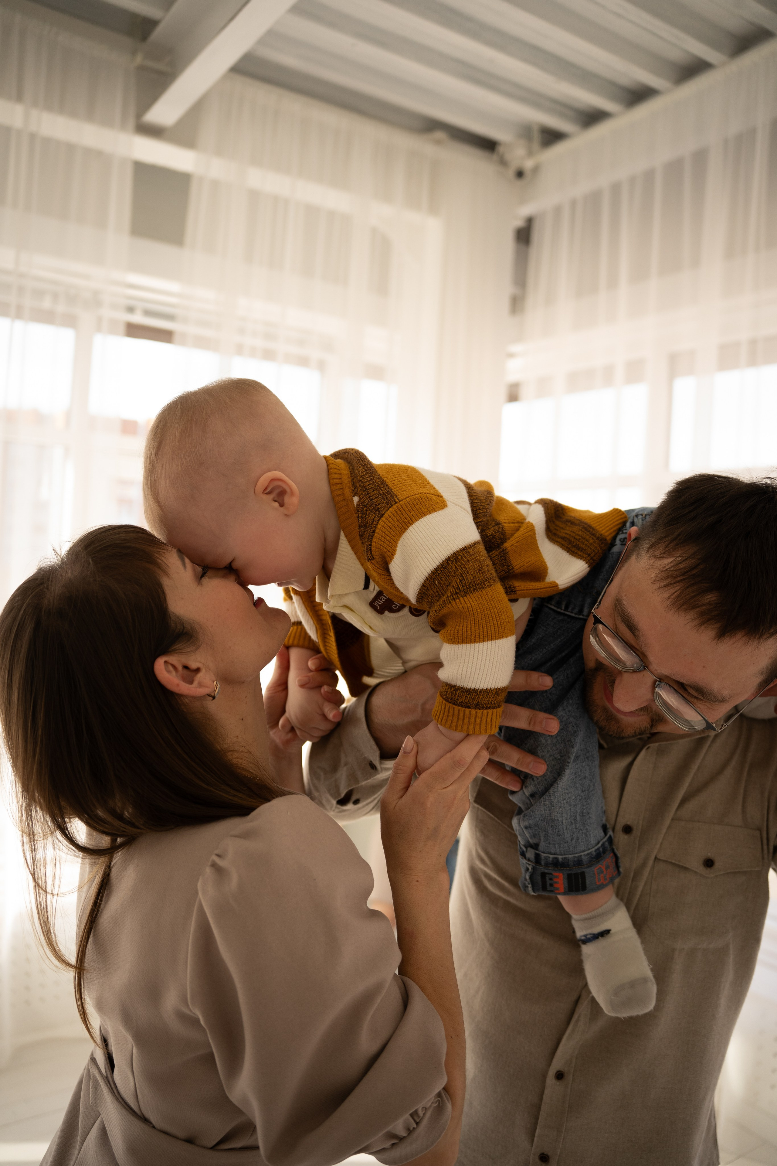 Семейная съемка в студии