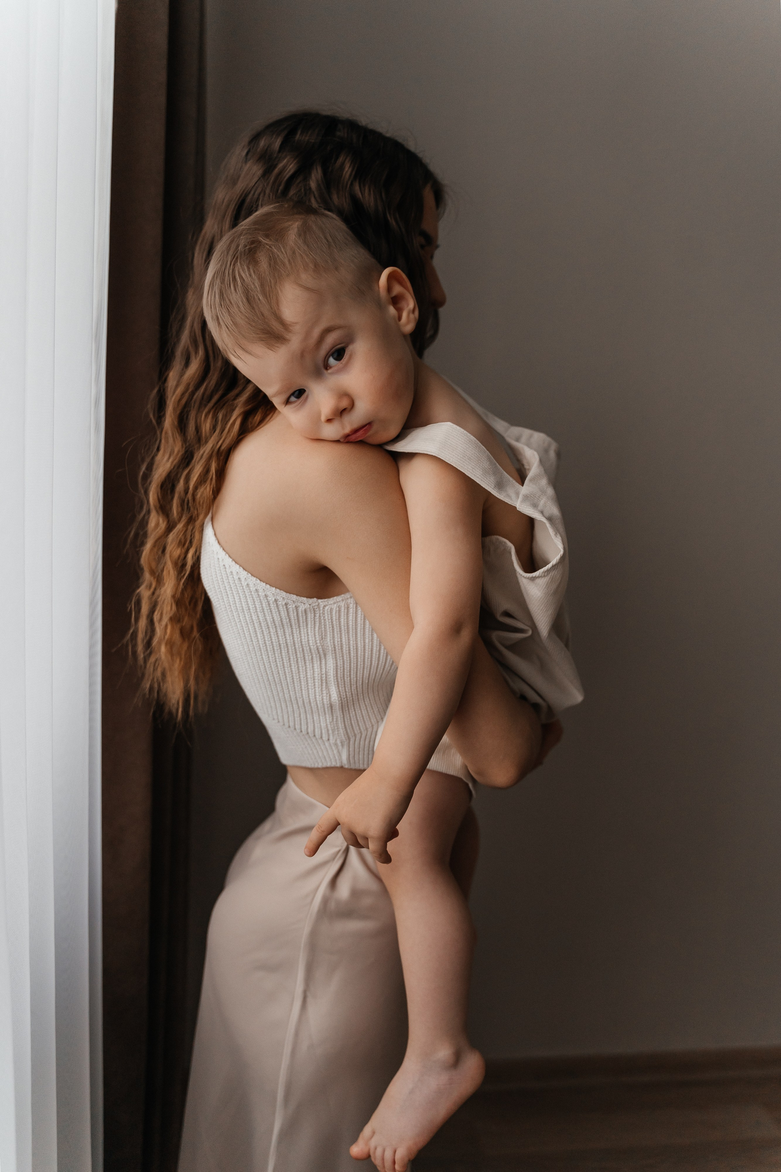 Вадим, Юля и Мирон. Волик Мария