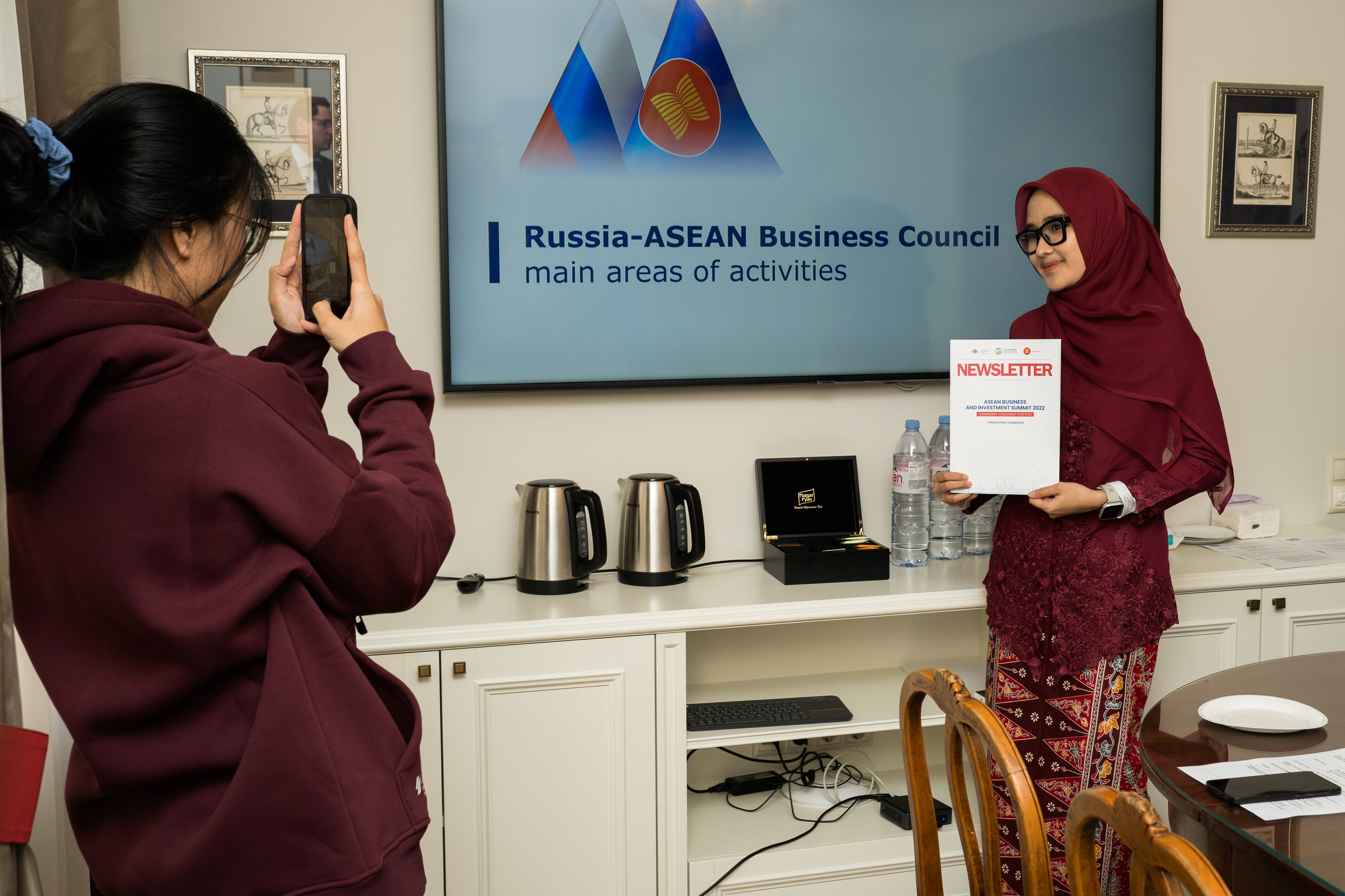 Встреча, программа стажировок InteRussia для иностранных специалистов по энергетике из стран АСЕАН. Главная