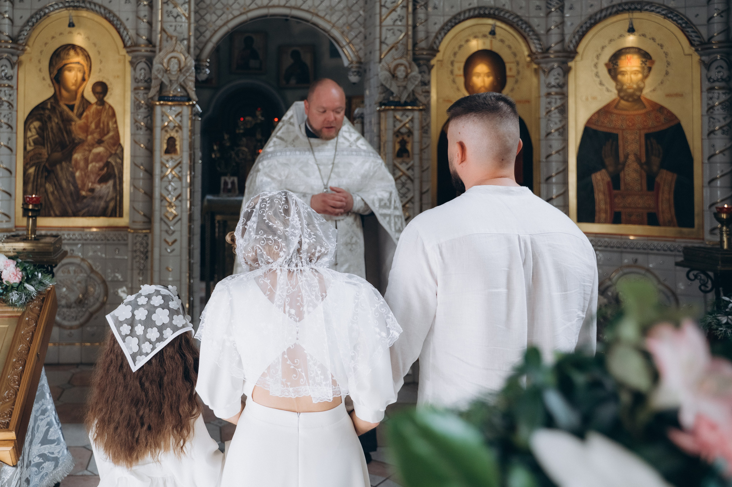 Венчание Сергей и Юлия (Дом милосердия). Семейный фотограф в Минске Дарья Дреко