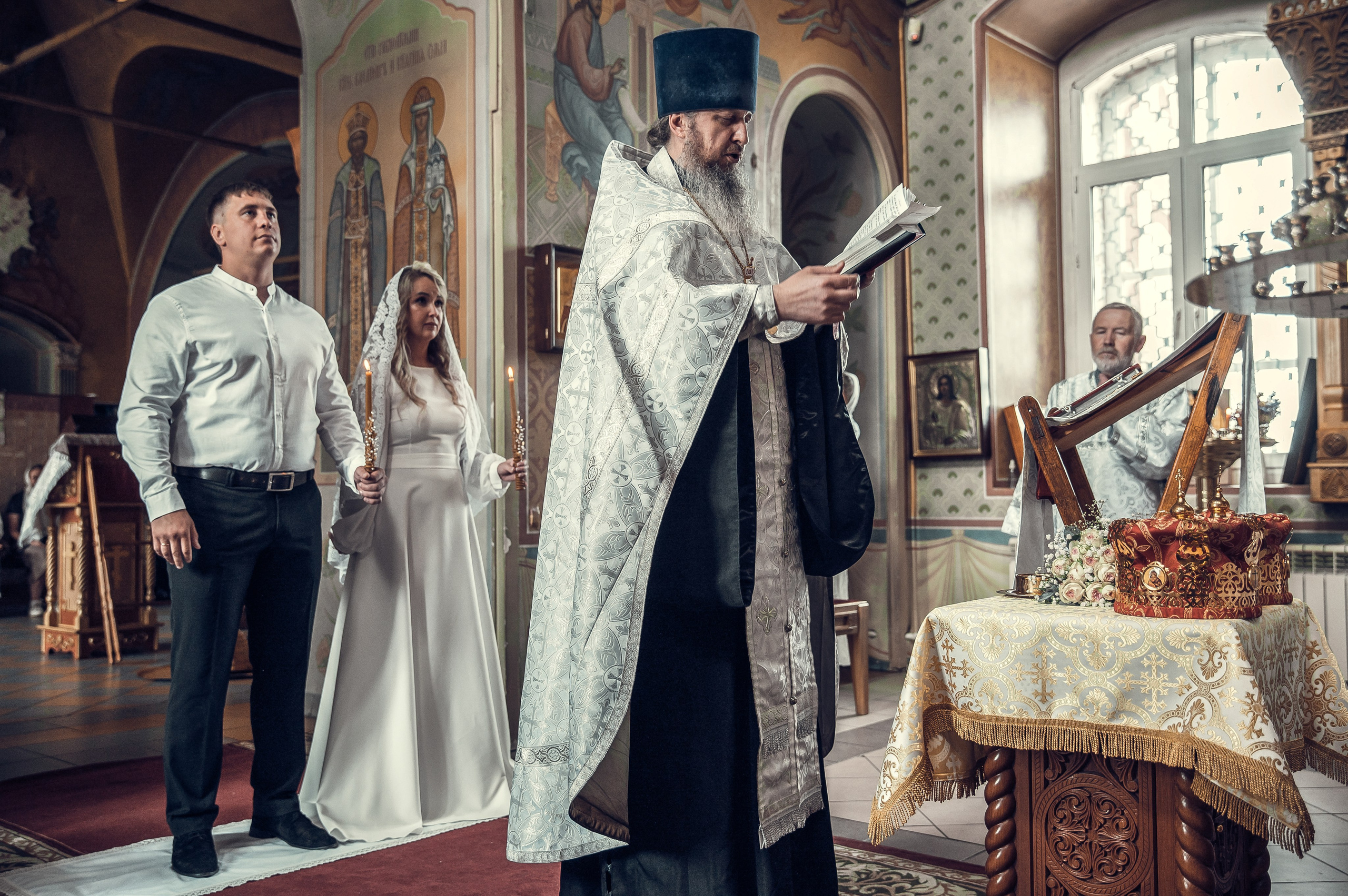 Таинство Венчания Иоанна и Татианы. Детский и семейный фотограф Наталья Михалина