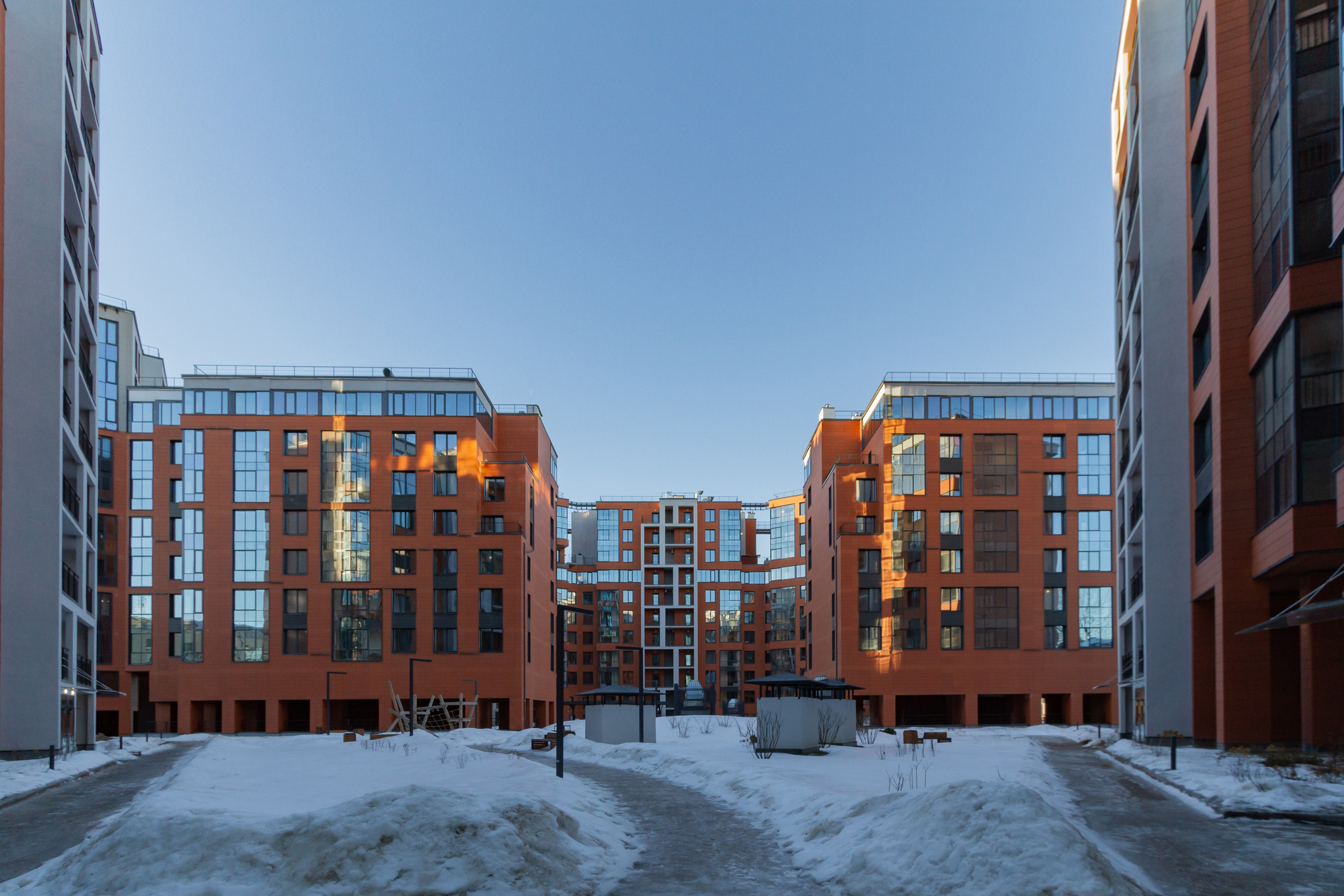 Фасады и территории. Упаковка Недвижимости