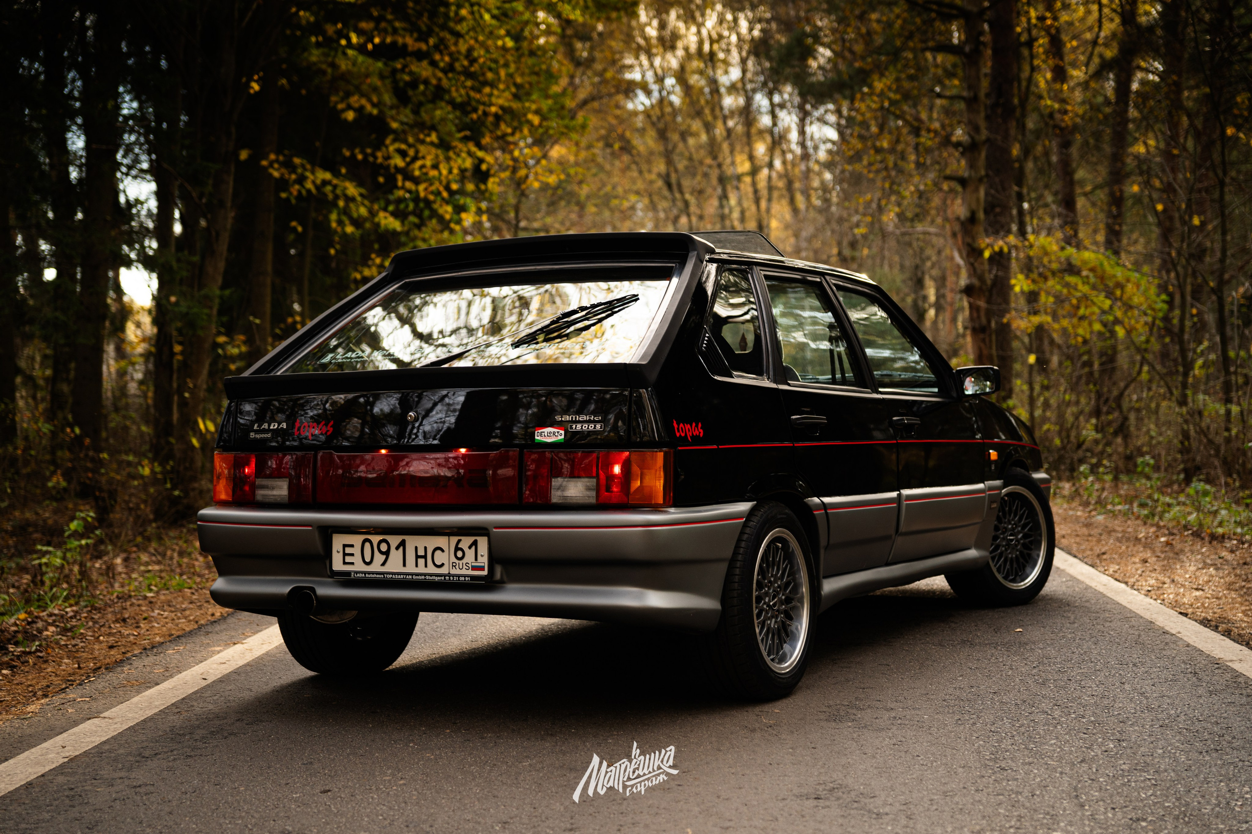VAZ 2109 «Topas». Автомобильный фотограф в Москве Дмитрий Глазков